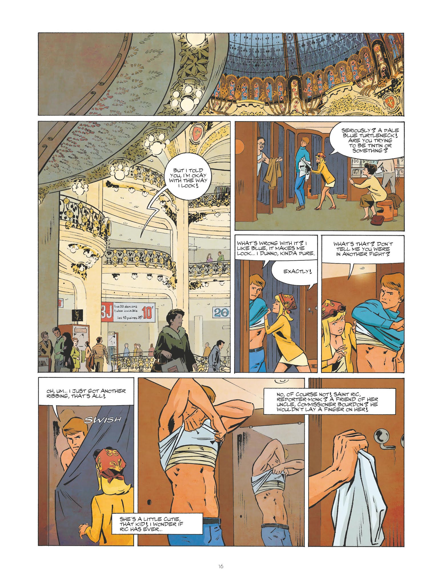 Read online The Mighty Return of Ric Hochet comic -  Issue #1 - 16