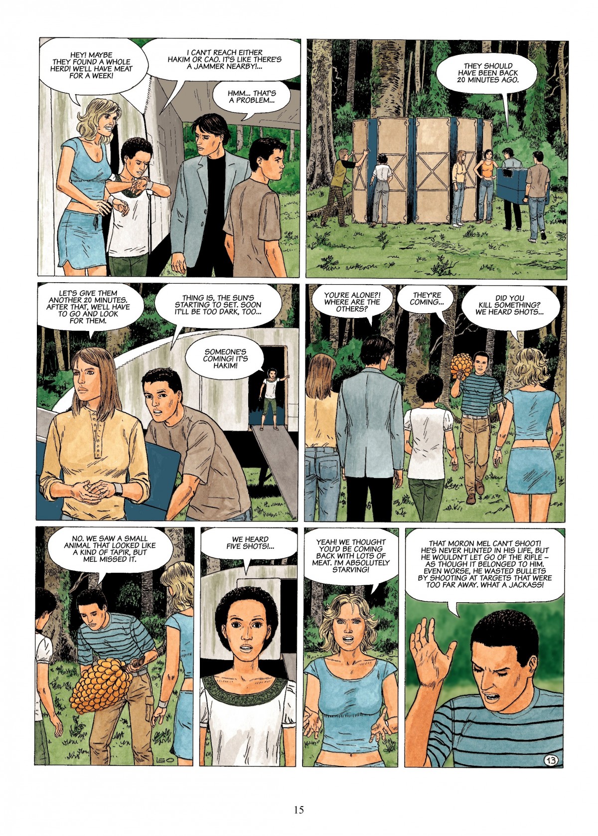 Read online The Survivors comic -  Issue #1 - 15