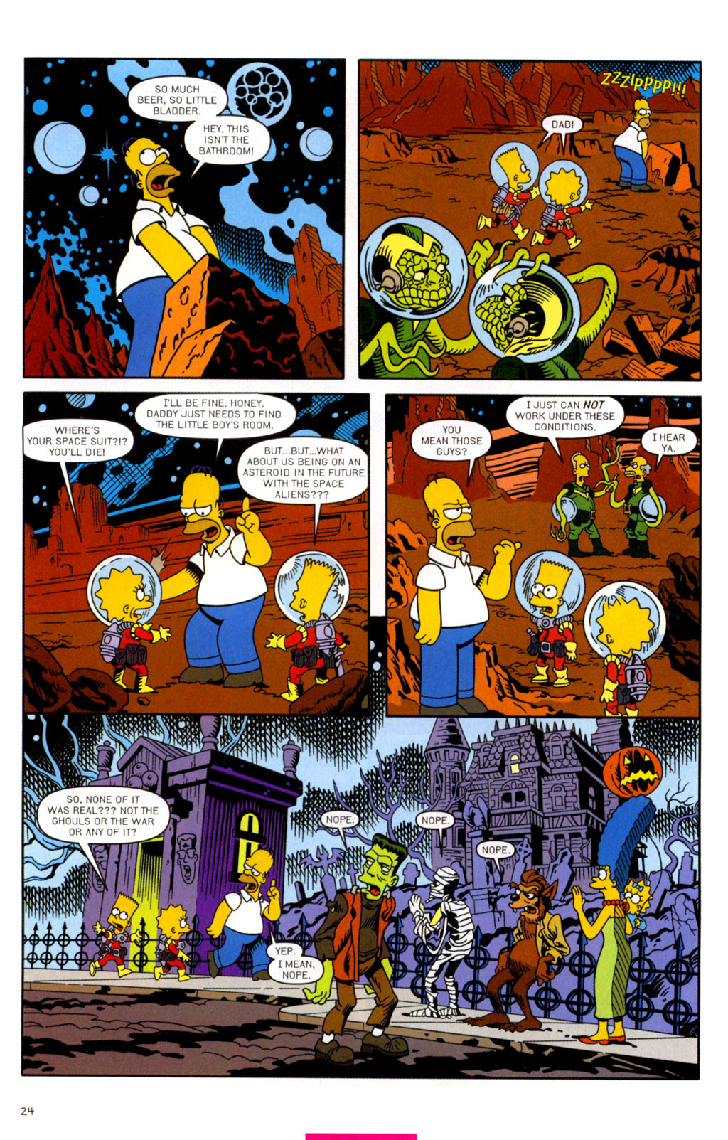 Read online Treehouse of Horror comic -  Issue #11 - 55