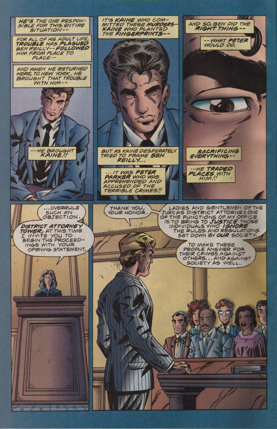 Read online Web of Spider-Man (1985) comic -  Issue #126 - 7