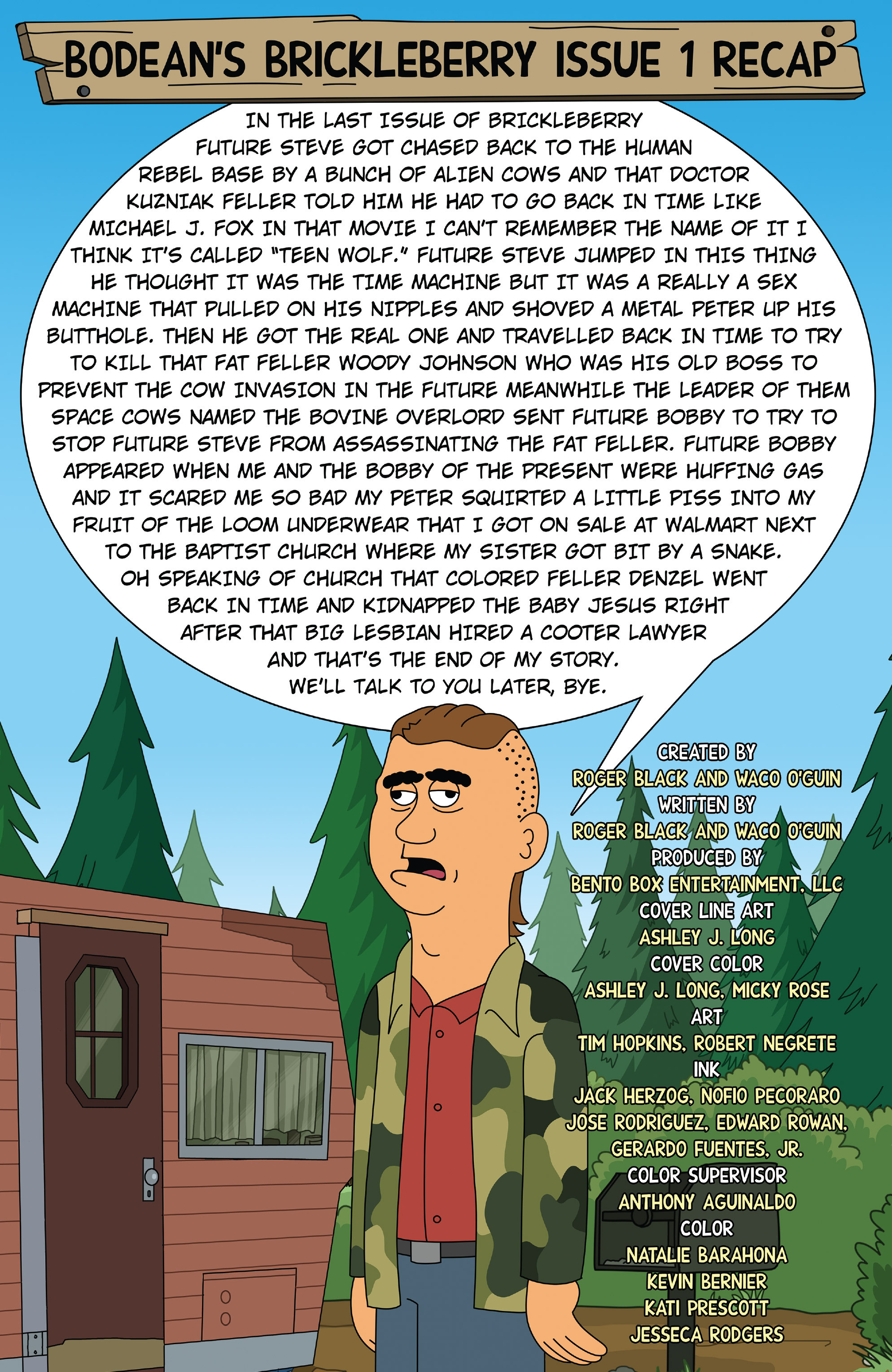 Read online Brickleberry comic -  Issue #2 - 2