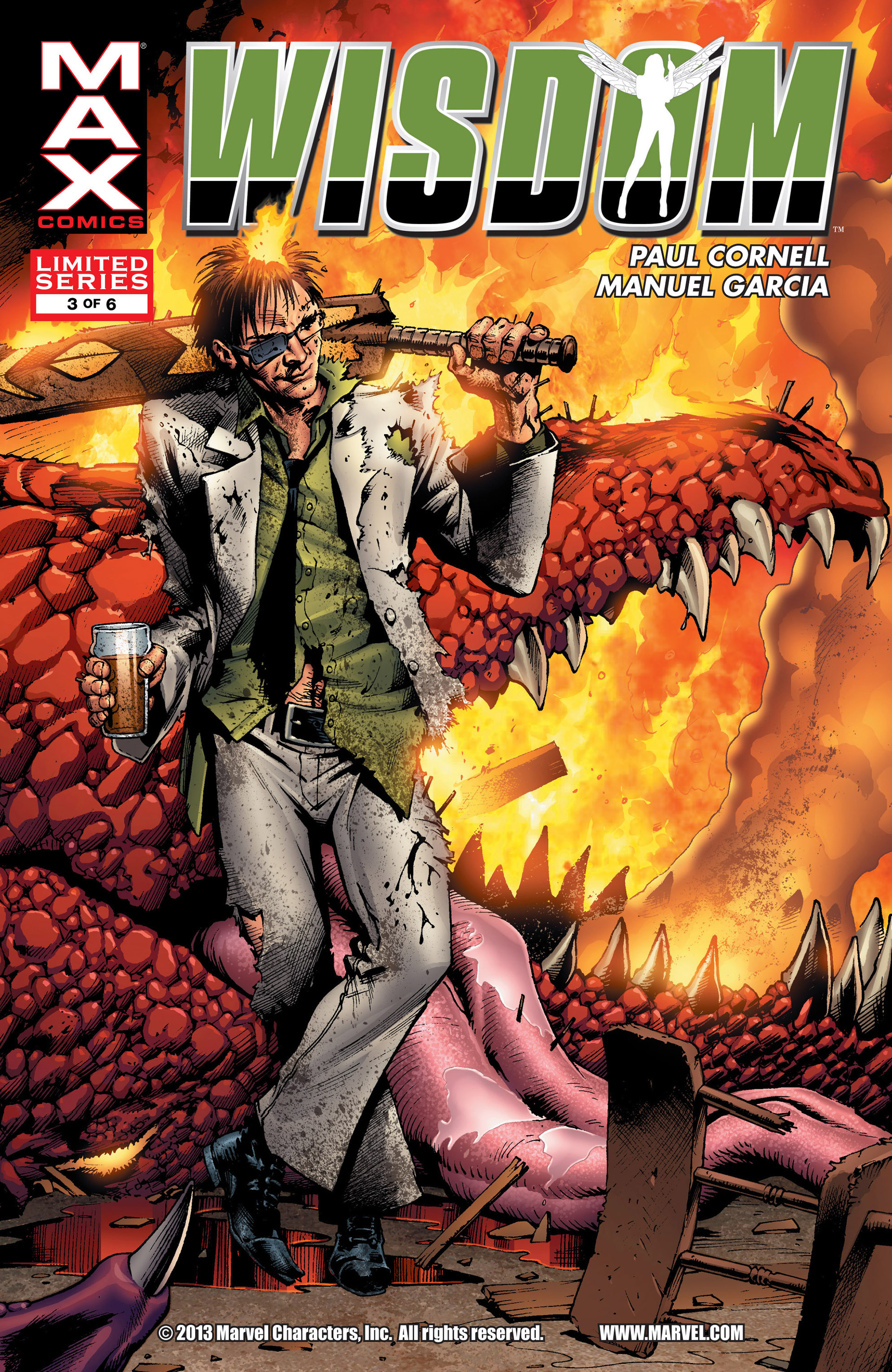 Read online Wisdom comic -  Issue #3 - 1