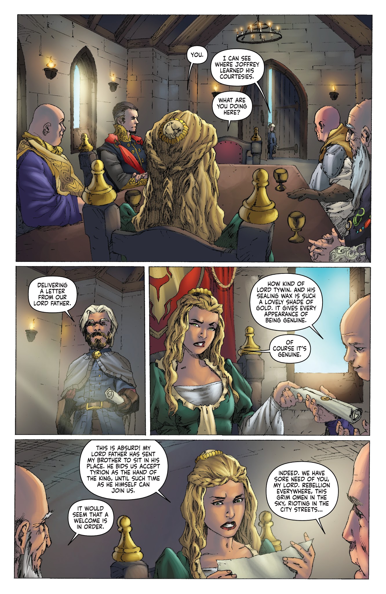 Read online A Clash of Kings comic -  Issue #3 - 14