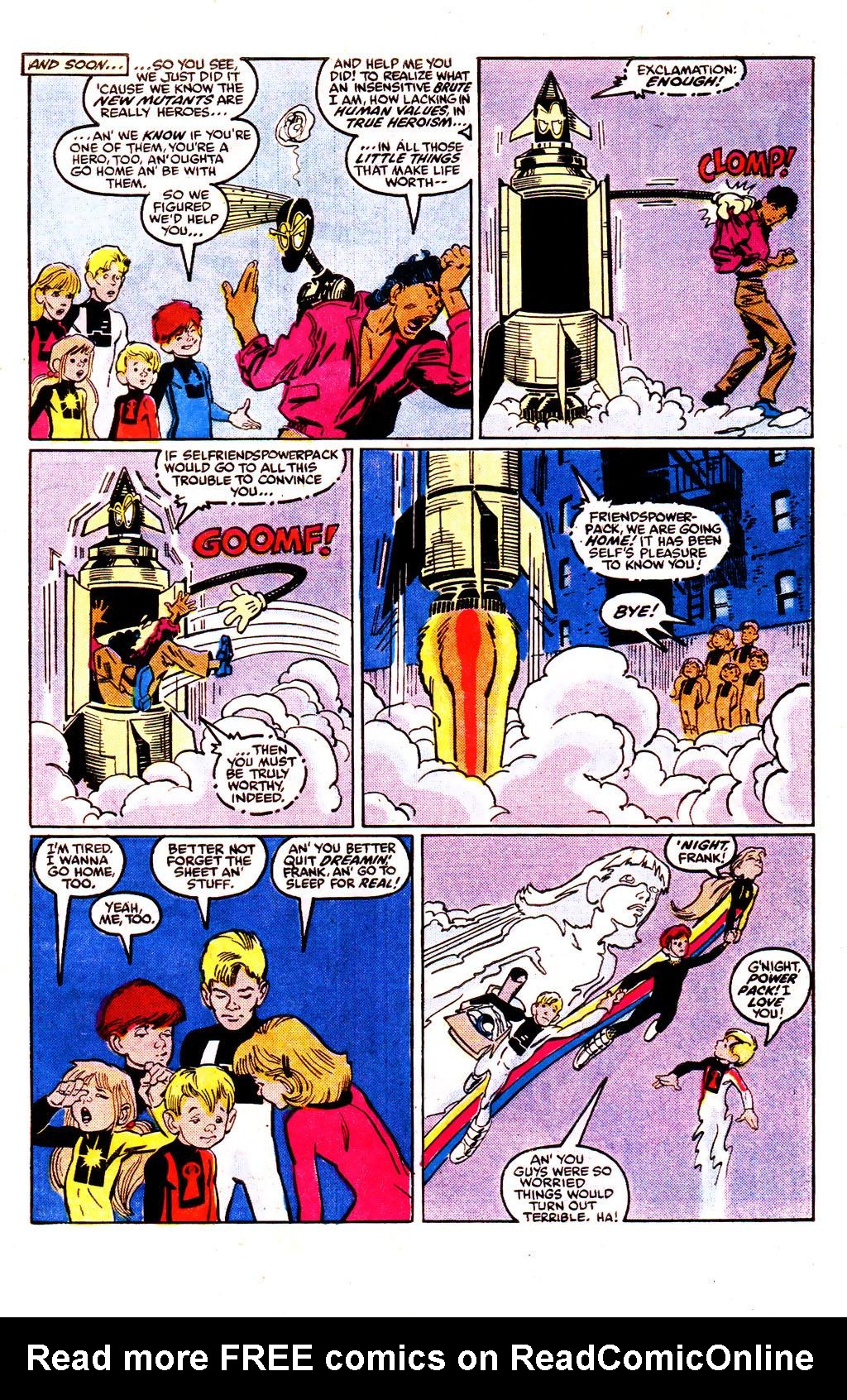 Read online Power Pack (1984) comic -  Issue #33 - 22