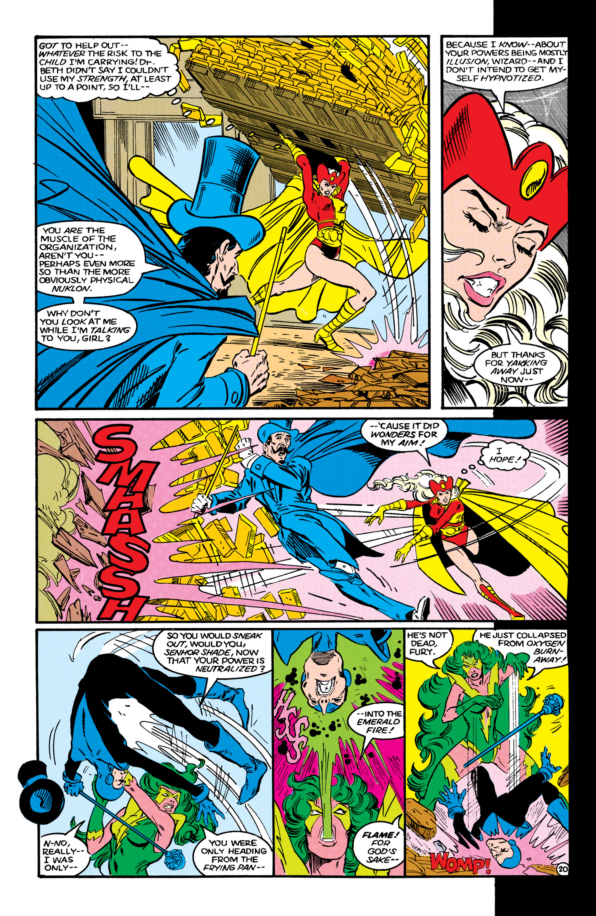 Read online Infinity Inc. (1984) comic -  Issue #36 - 21