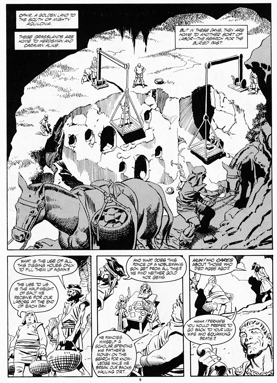The Savage Sword Of Conan issue 186 - Page 7
