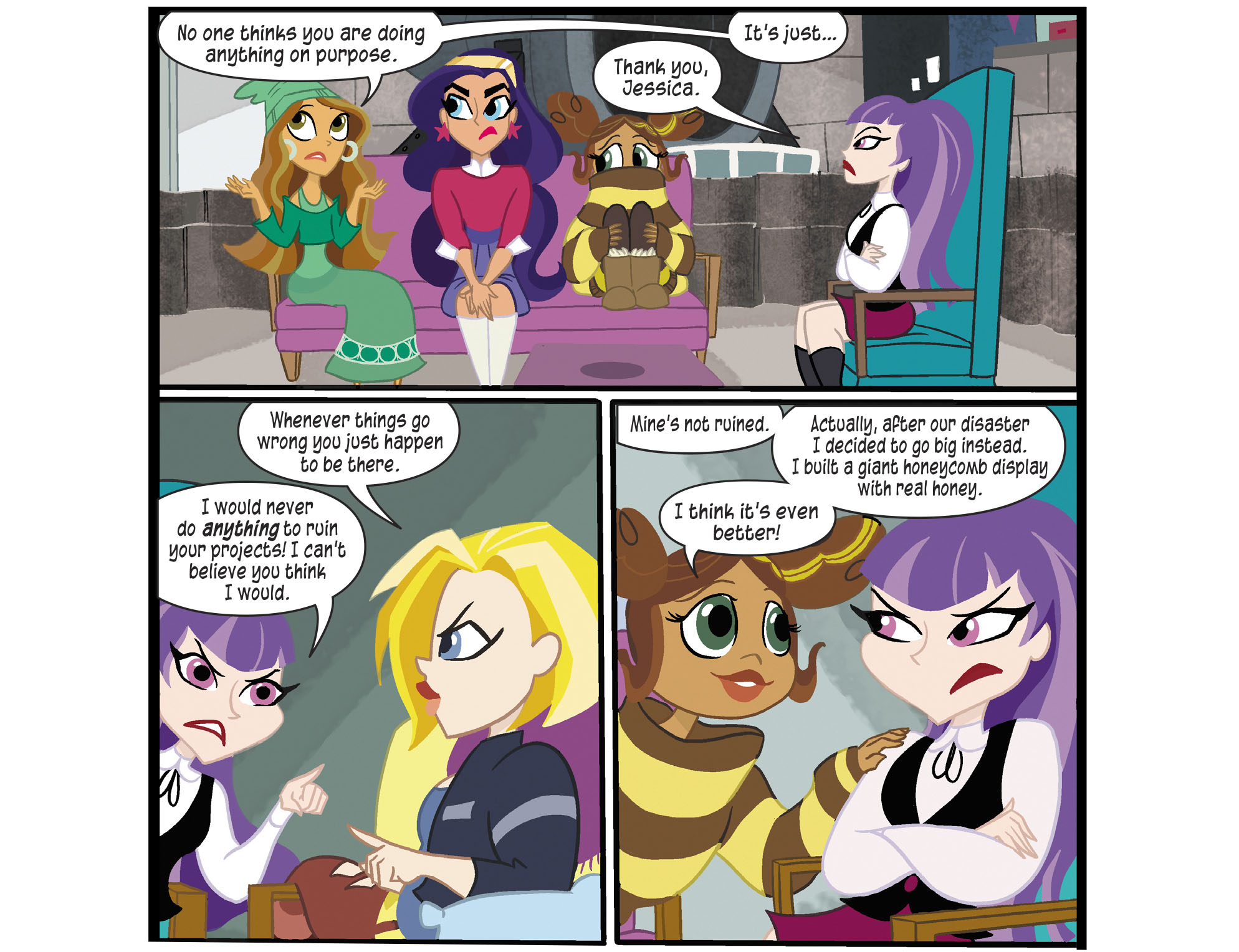 Read online DC Super Hero Girls: Weird Science comic -  Issue #12 - 8