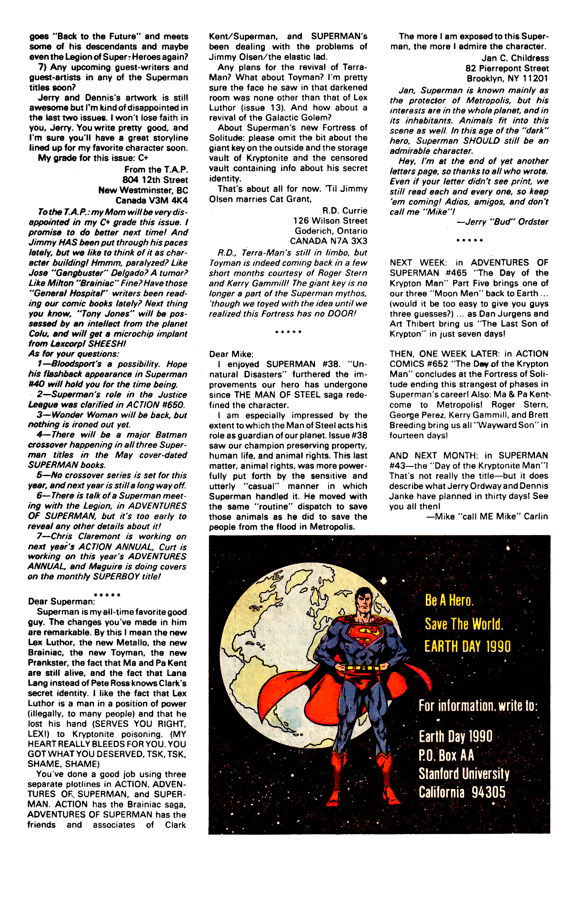 Read online Superman (1987) comic -  Issue #42 - 25