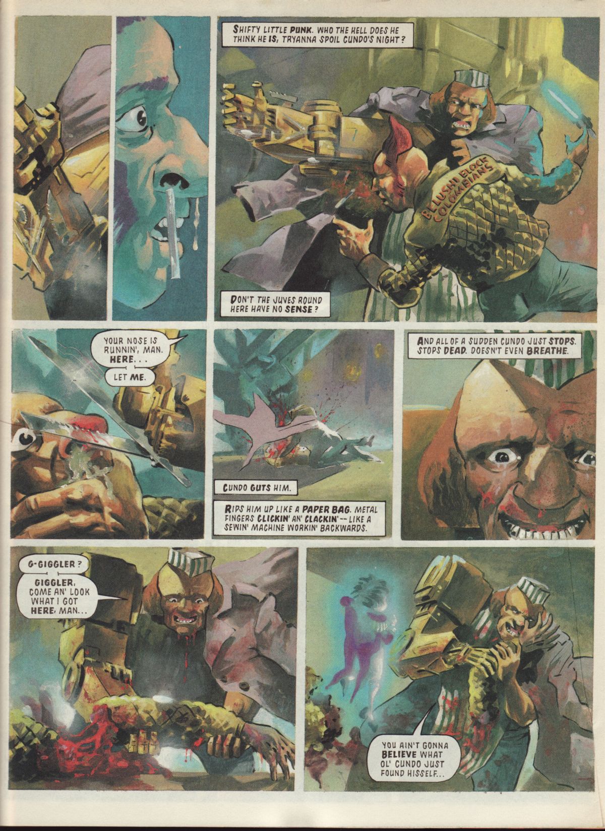 Read online Judge Dredd: The Megazine (vol. 2) comic -  Issue #28 - 5