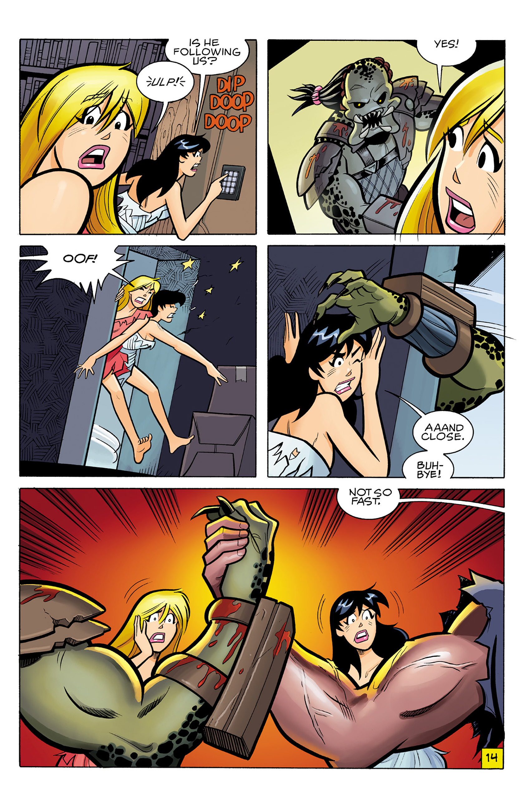 Read online Archie vs. Predator comic -  Issue #4 - 16