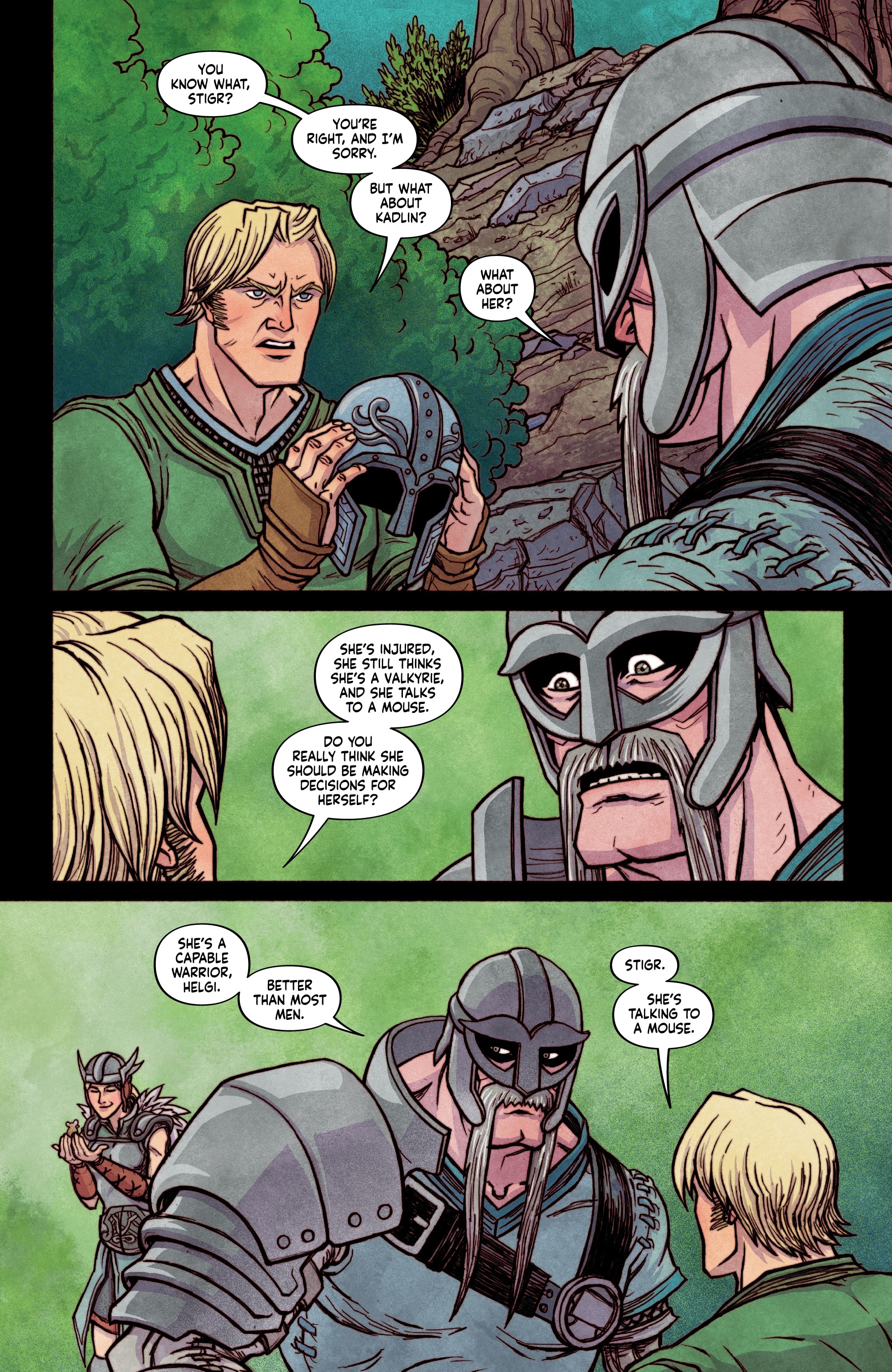 Read online Beware the Eye of Odin comic -  Issue #3 - 13