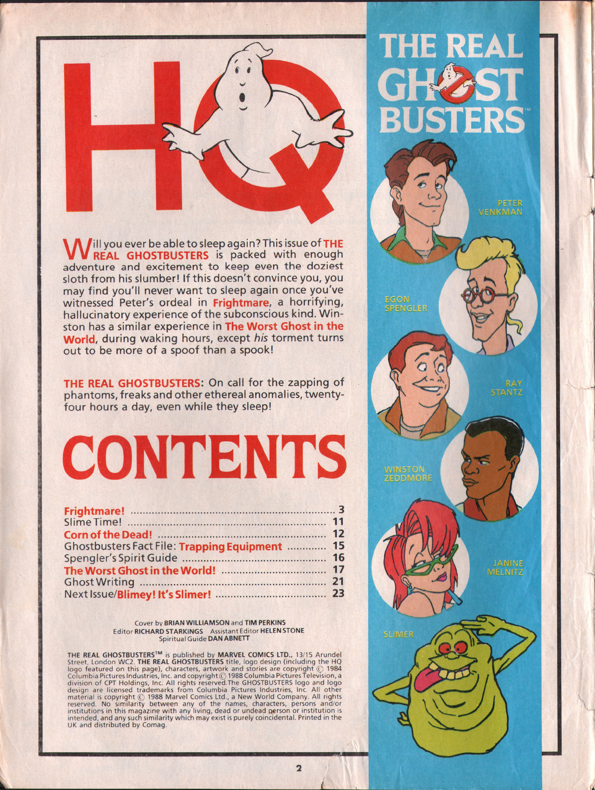 Read online The Real Ghostbusters comic -  Issue #10 - 2
