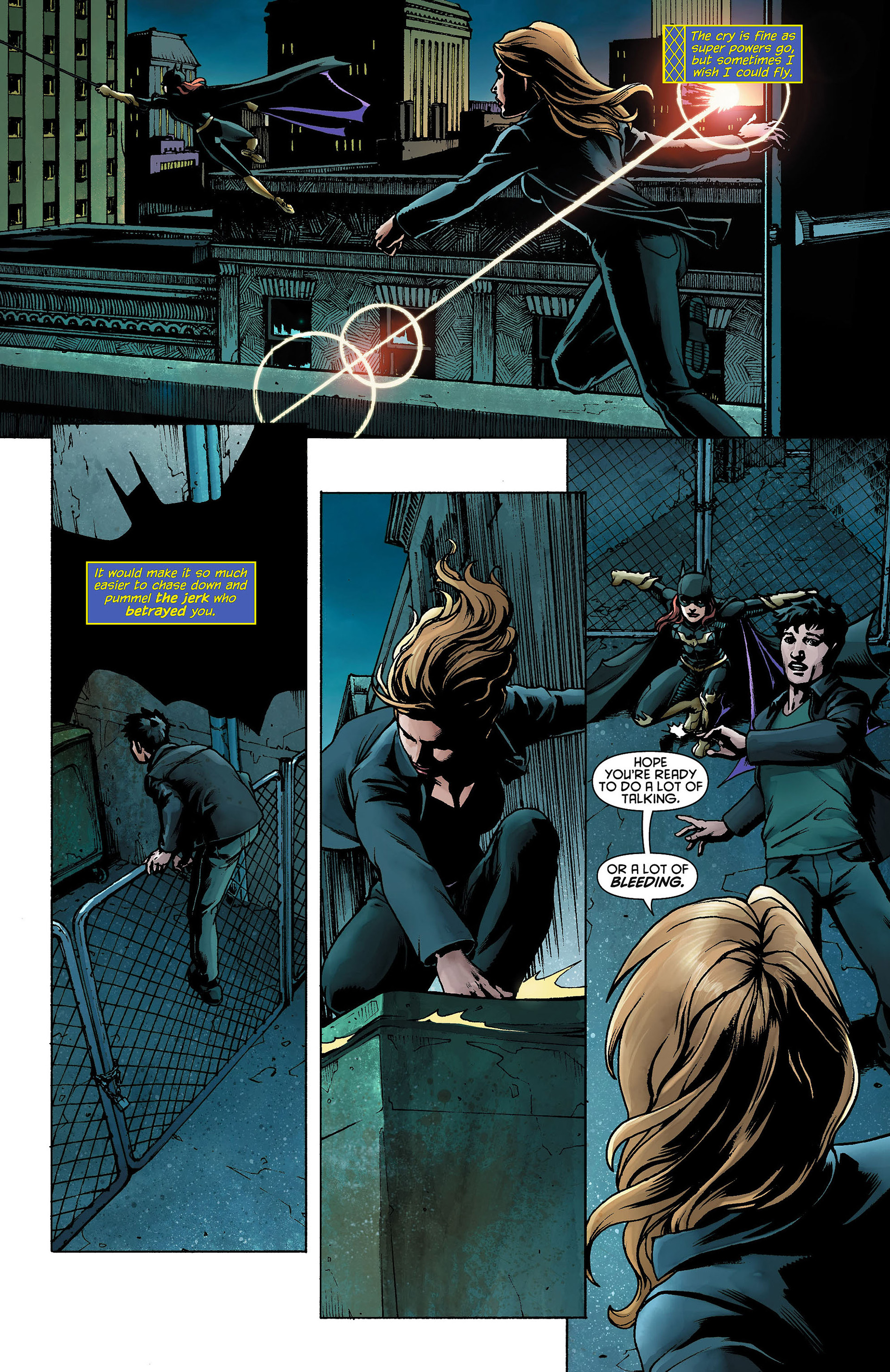 Read online Birds of Prey (2011) comic -  Issue #7 - 10