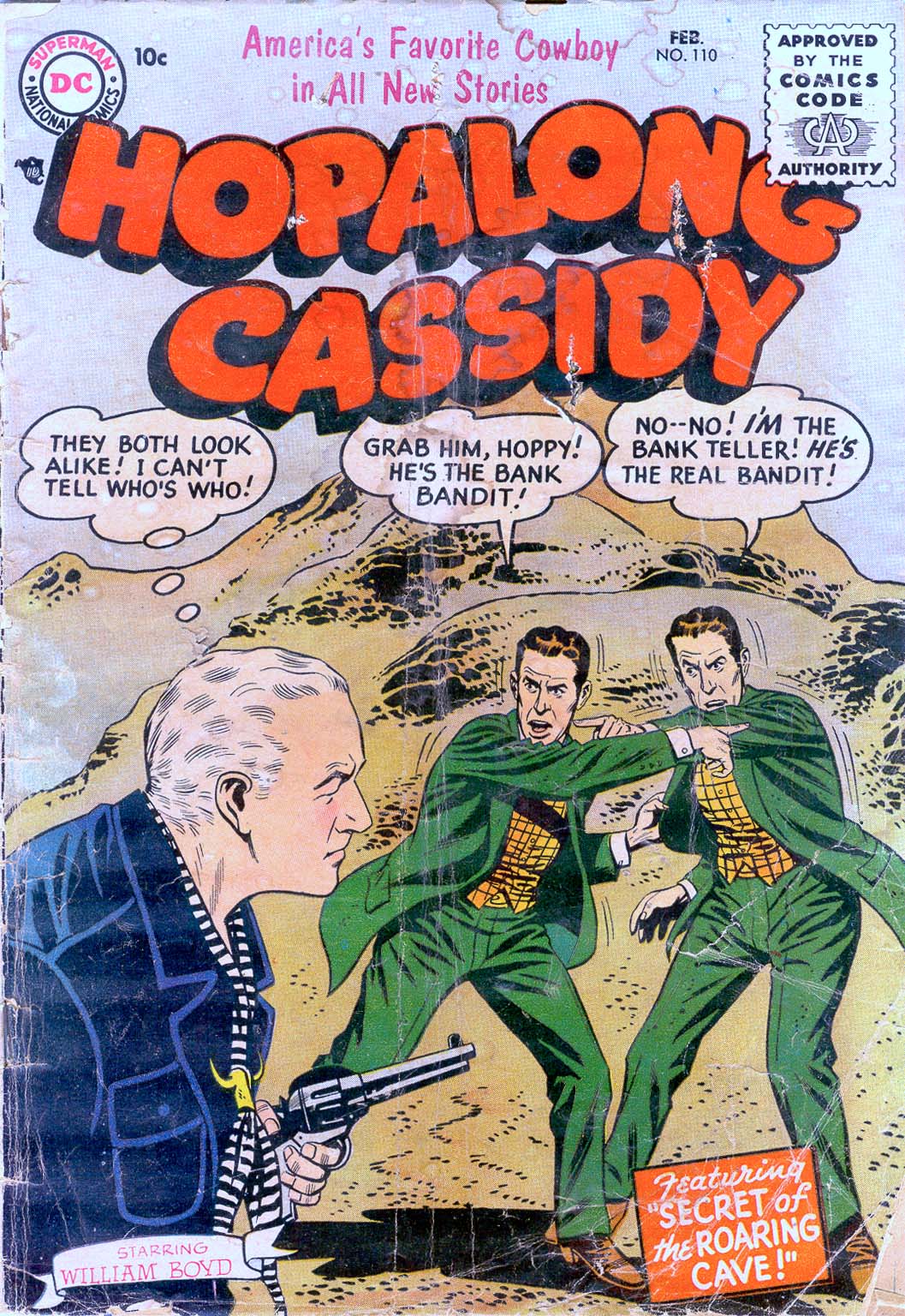 Read online Hopalong Cassidy comic -  Issue #110 - 1