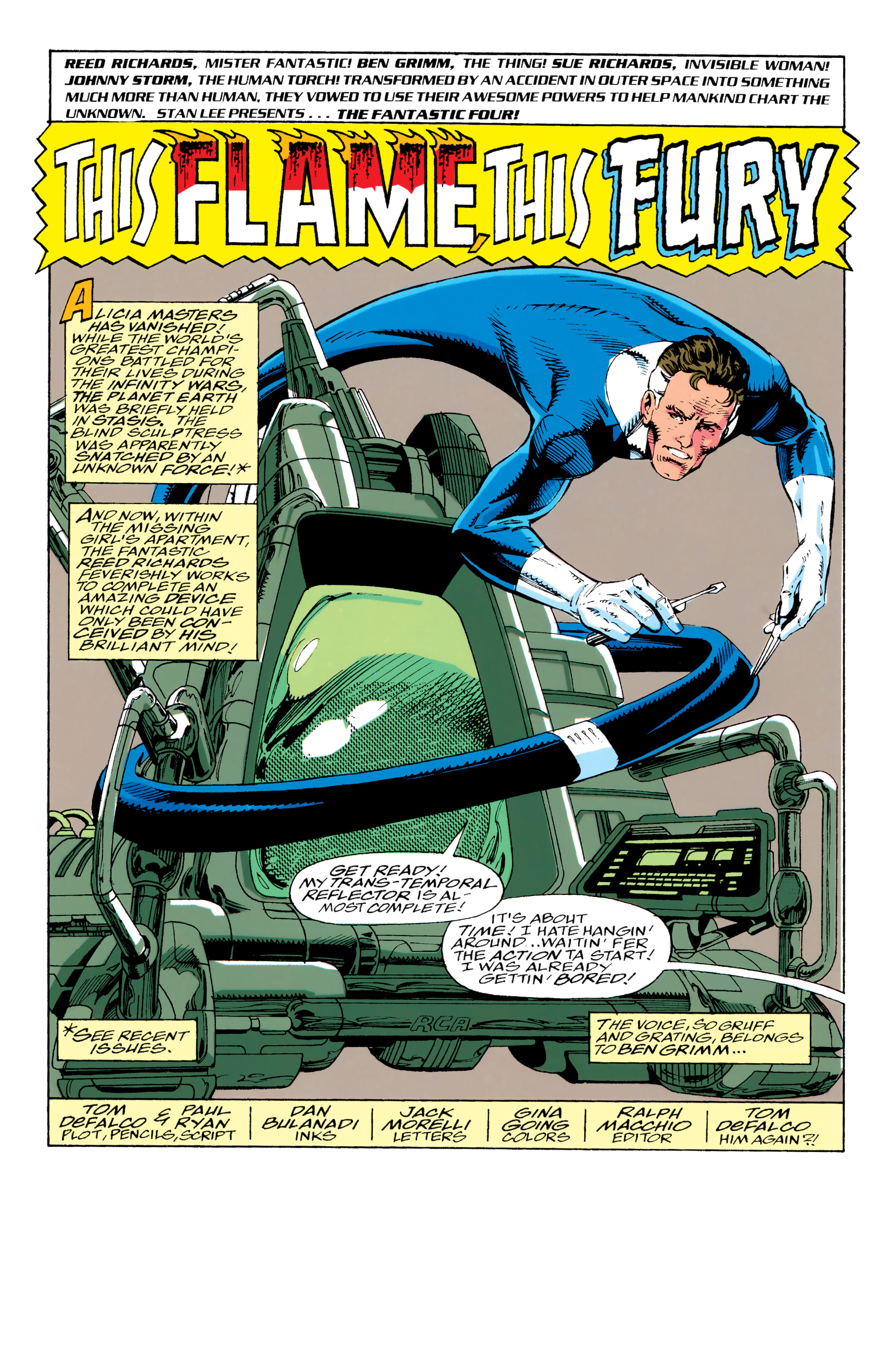 Read online Fantastic Four Epic Collection comic -  Issue # This Flame, This Fury (Part 3) - 73