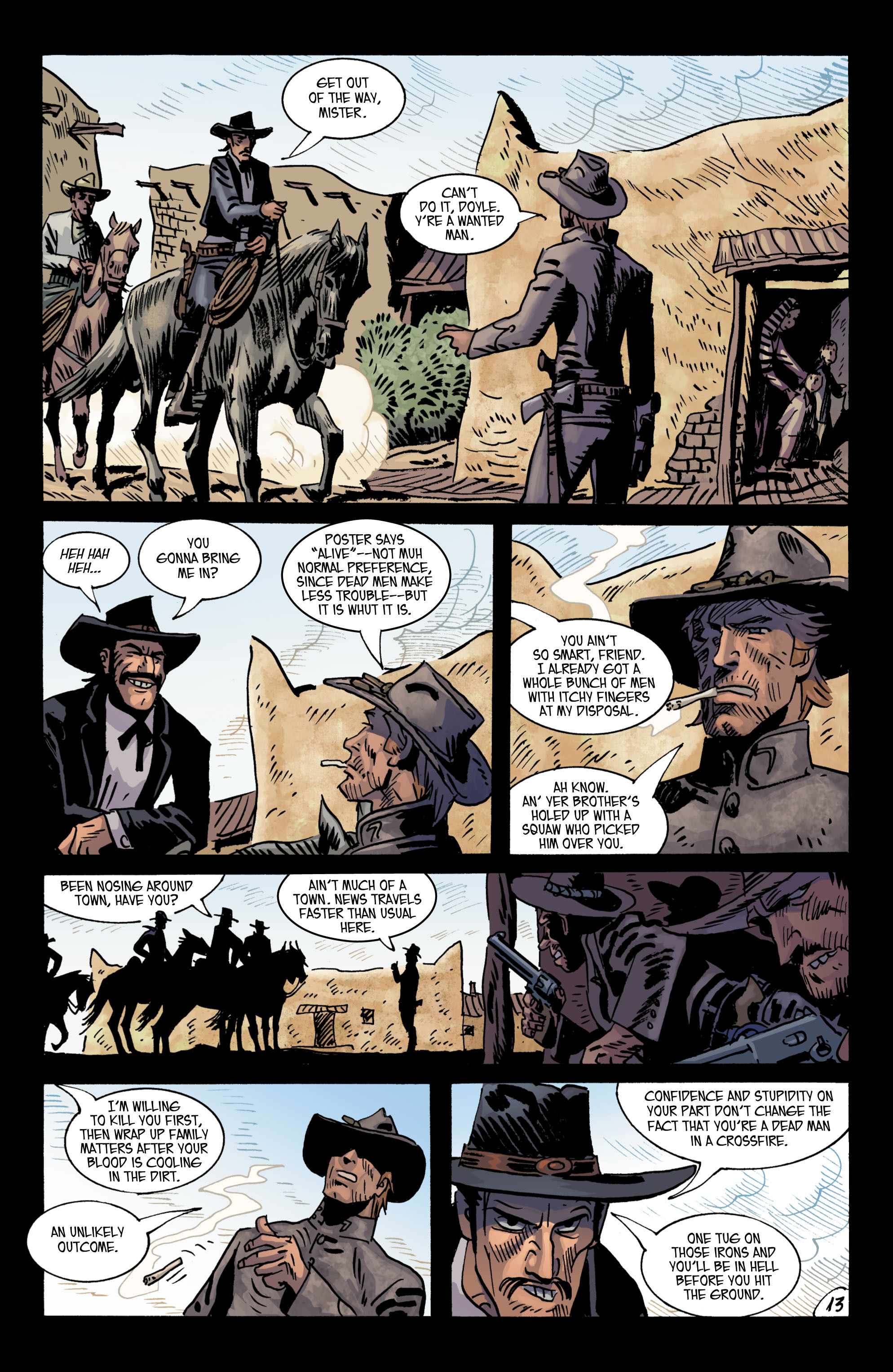 Read online Jonah Hex (2006) comic -  Issue #59 - 14