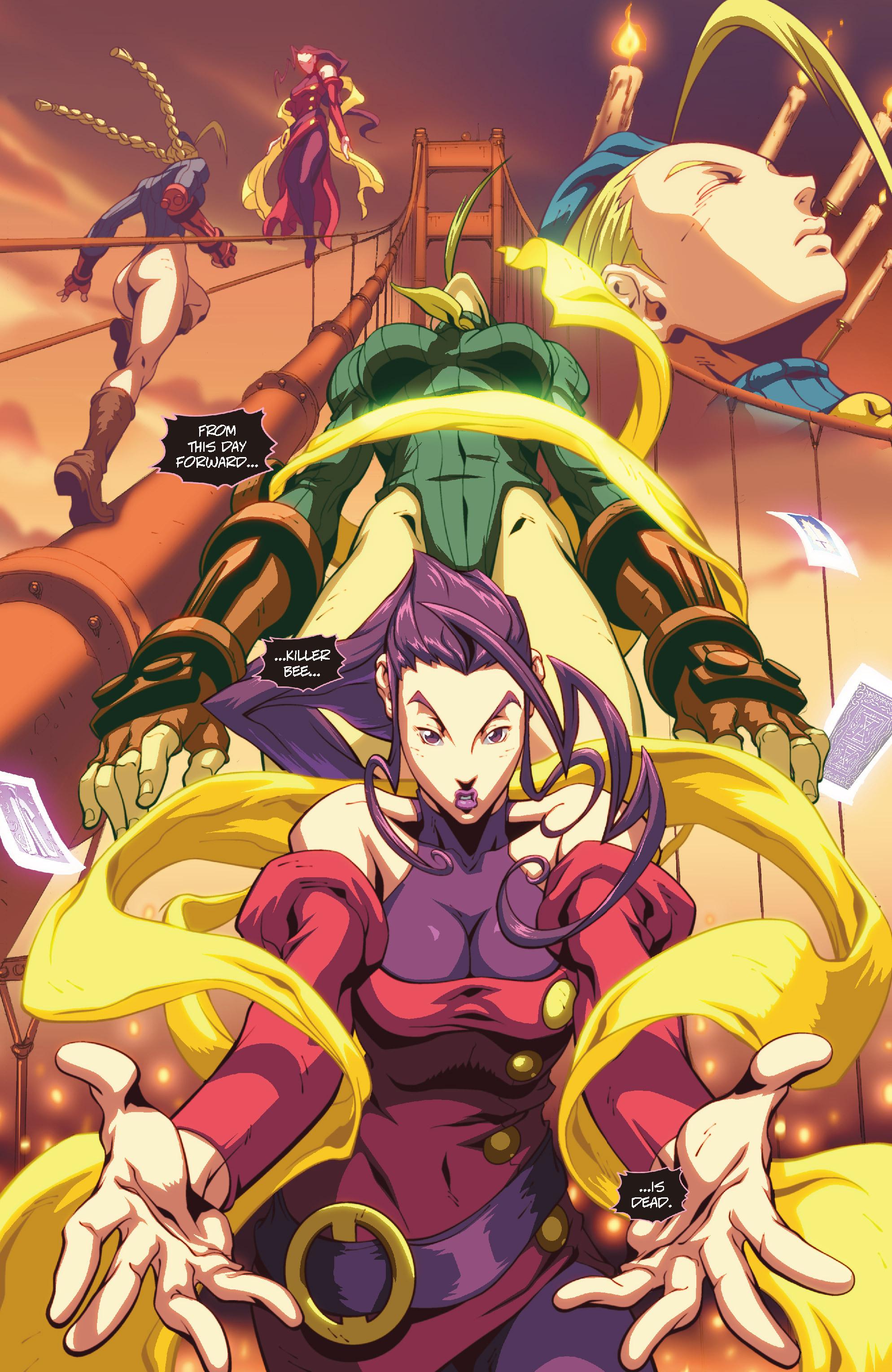 Read online Street Fighter II comic -  Issue #4 - 19