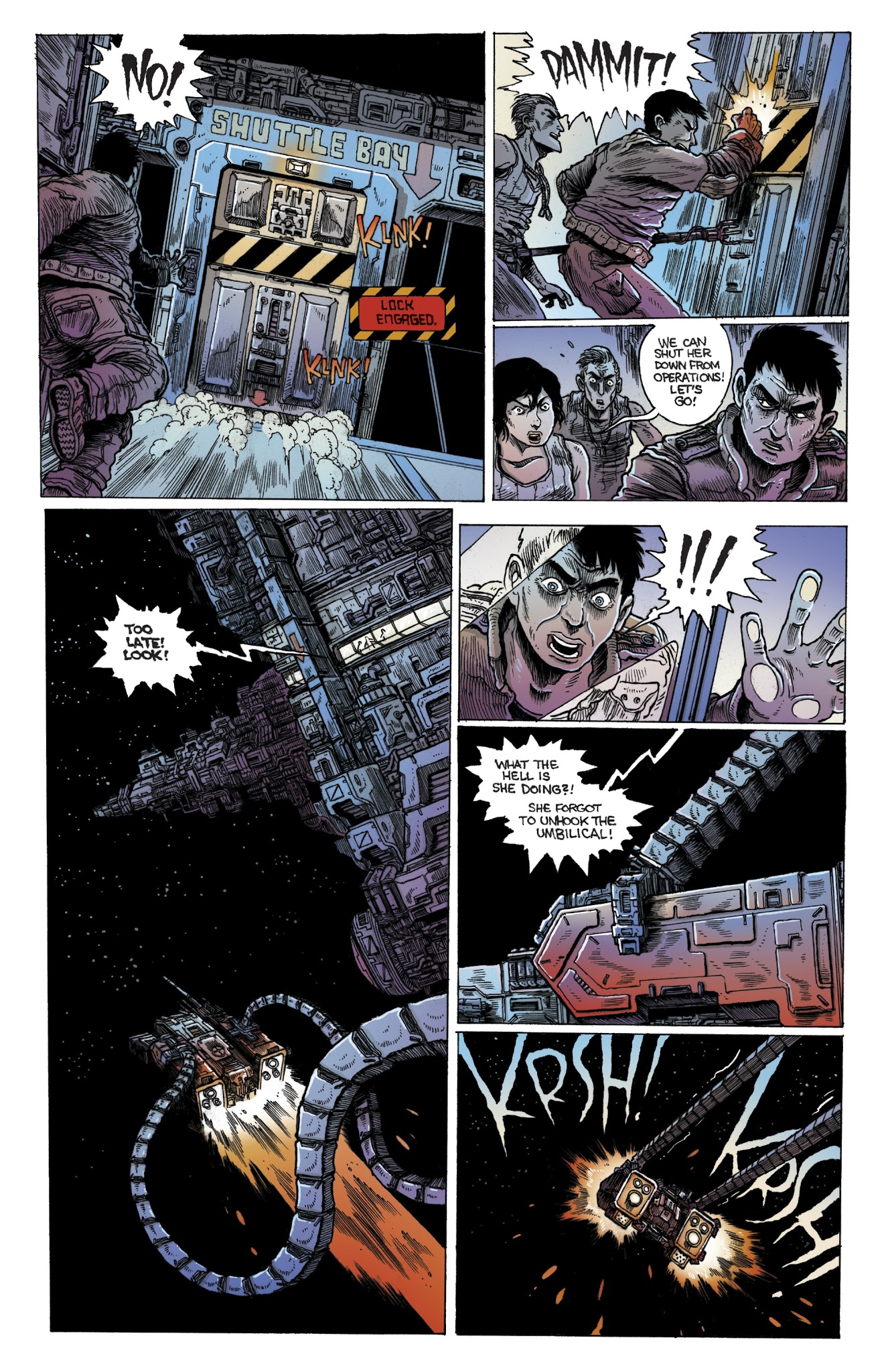 Read online Aliens: Dead Orbit comic -  Issue #3 - 16