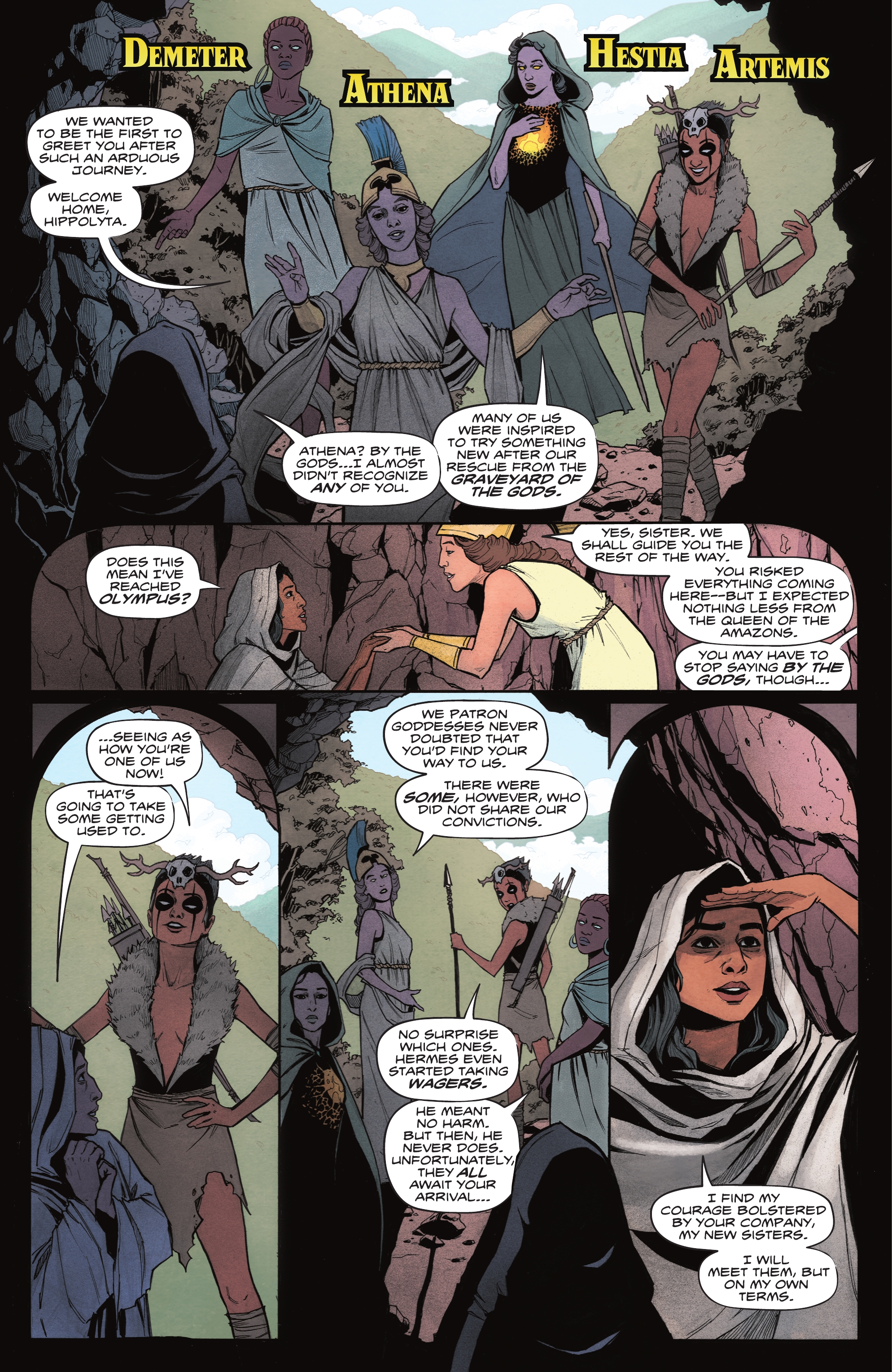 Read online Olympus: Rebirth comic -  Issue # Full - 7