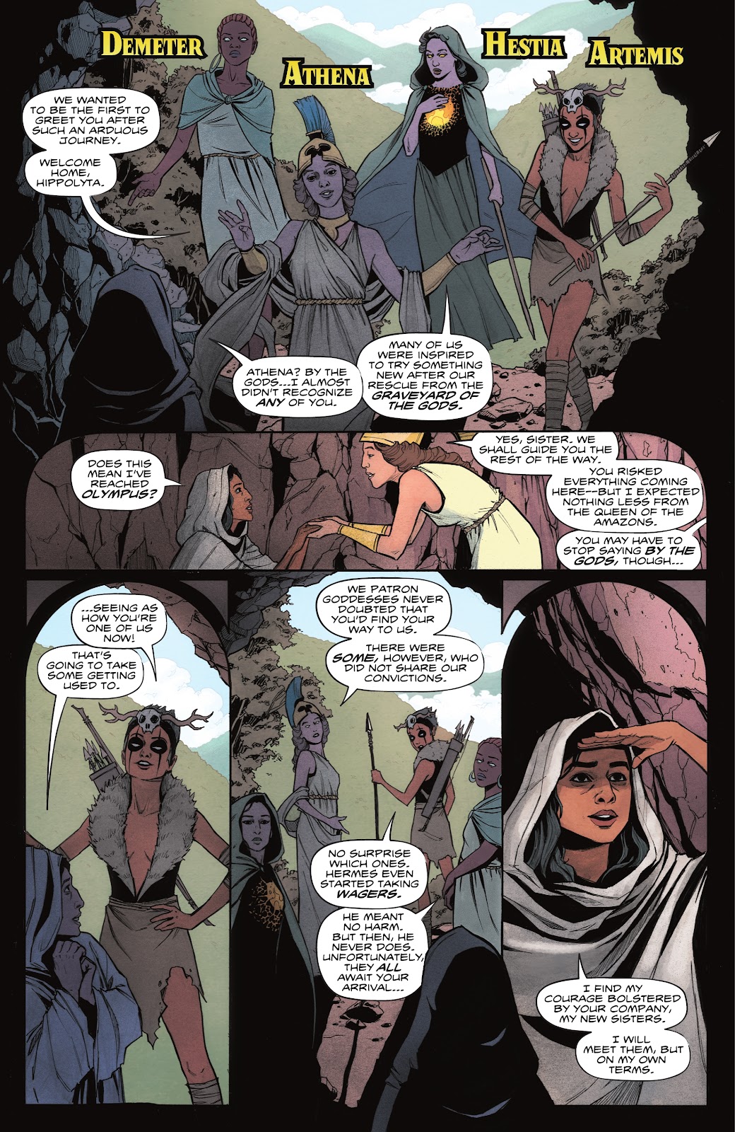 Olympus: Rebirth issue 1 - Page 7