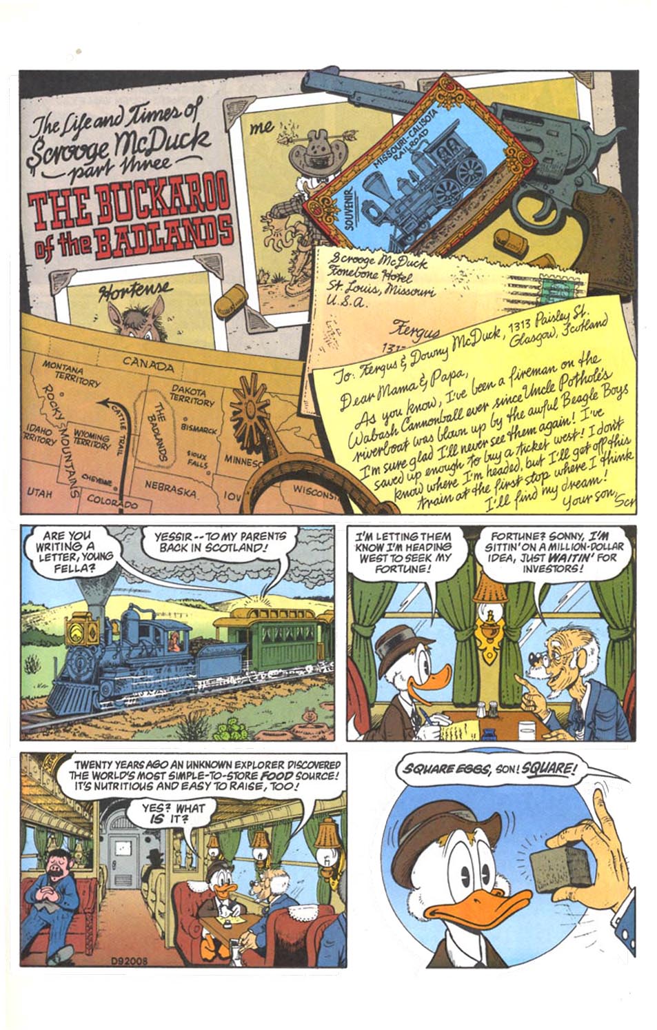 Read online Uncle Scrooge (1953) comic -  Issue #287 - 2