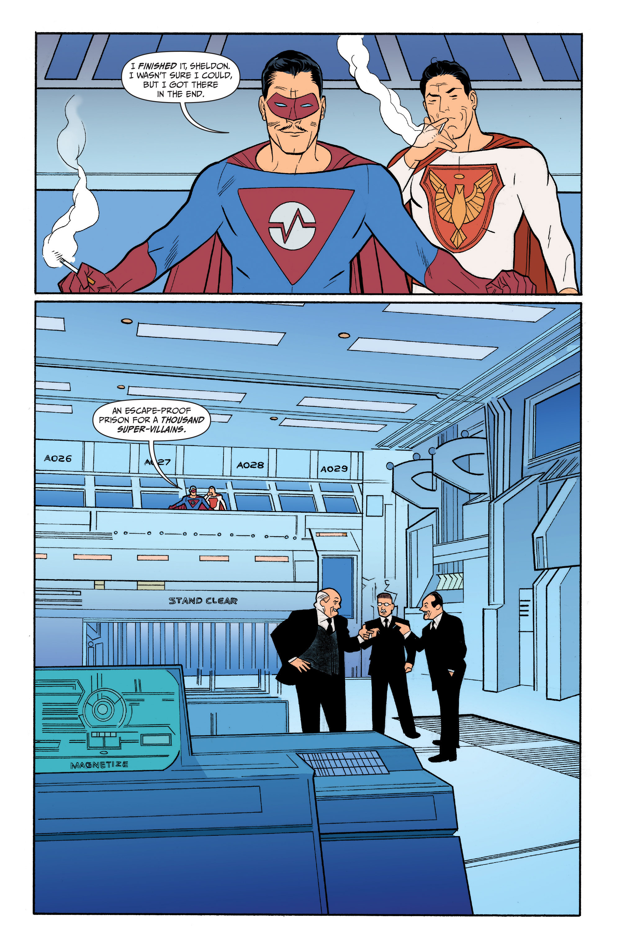 Read online Jupiter's Circle comic -  Issue #6 - 18