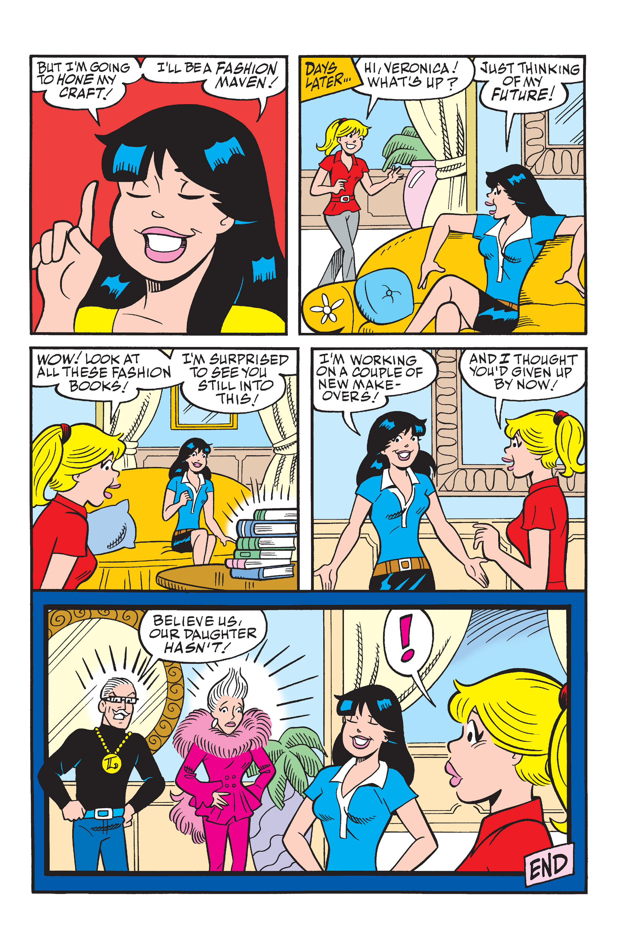Read online Veronica's Hot Fashions comic -  Issue # TPB - 79
