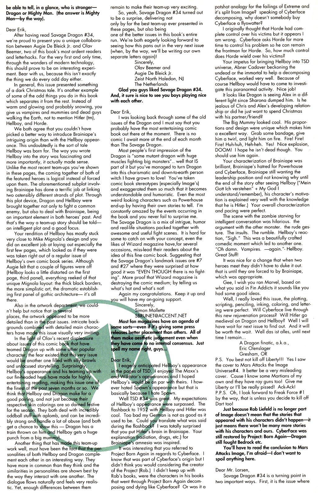 Read online The Savage Dragon (1993) comic -  Issue #36 - 28