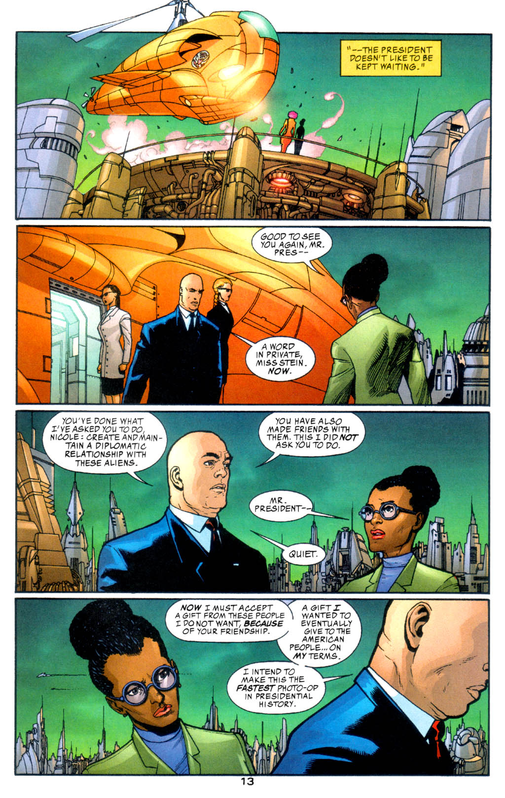 Read online Haven: The Broken City comic -  Issue #8 - 13