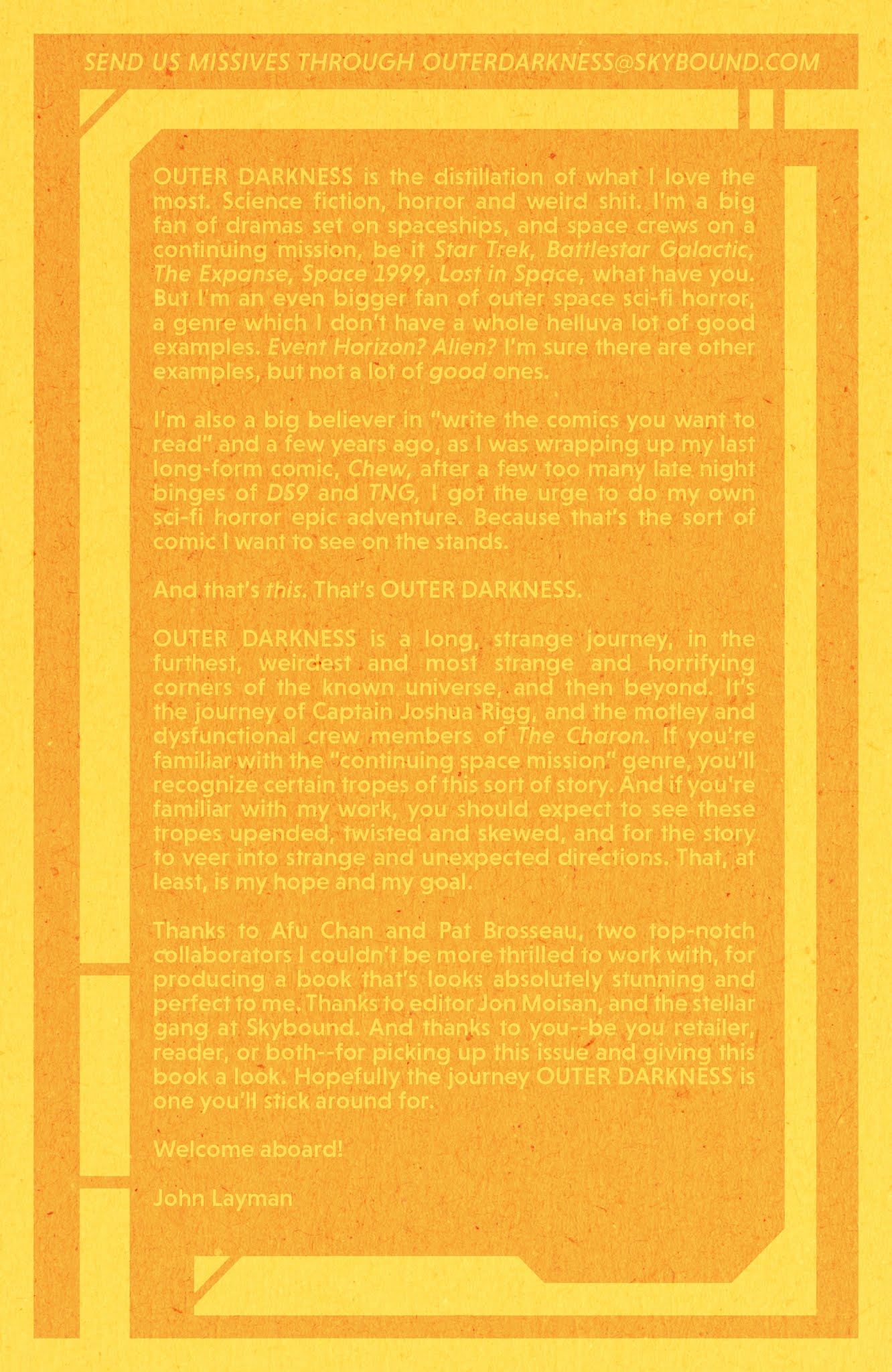 Read online Outer Darkness comic -  Issue #1 - 28