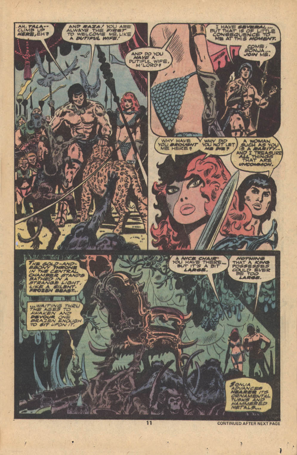 Read online Red Sonja (1977) comic -  Issue #8 - 8