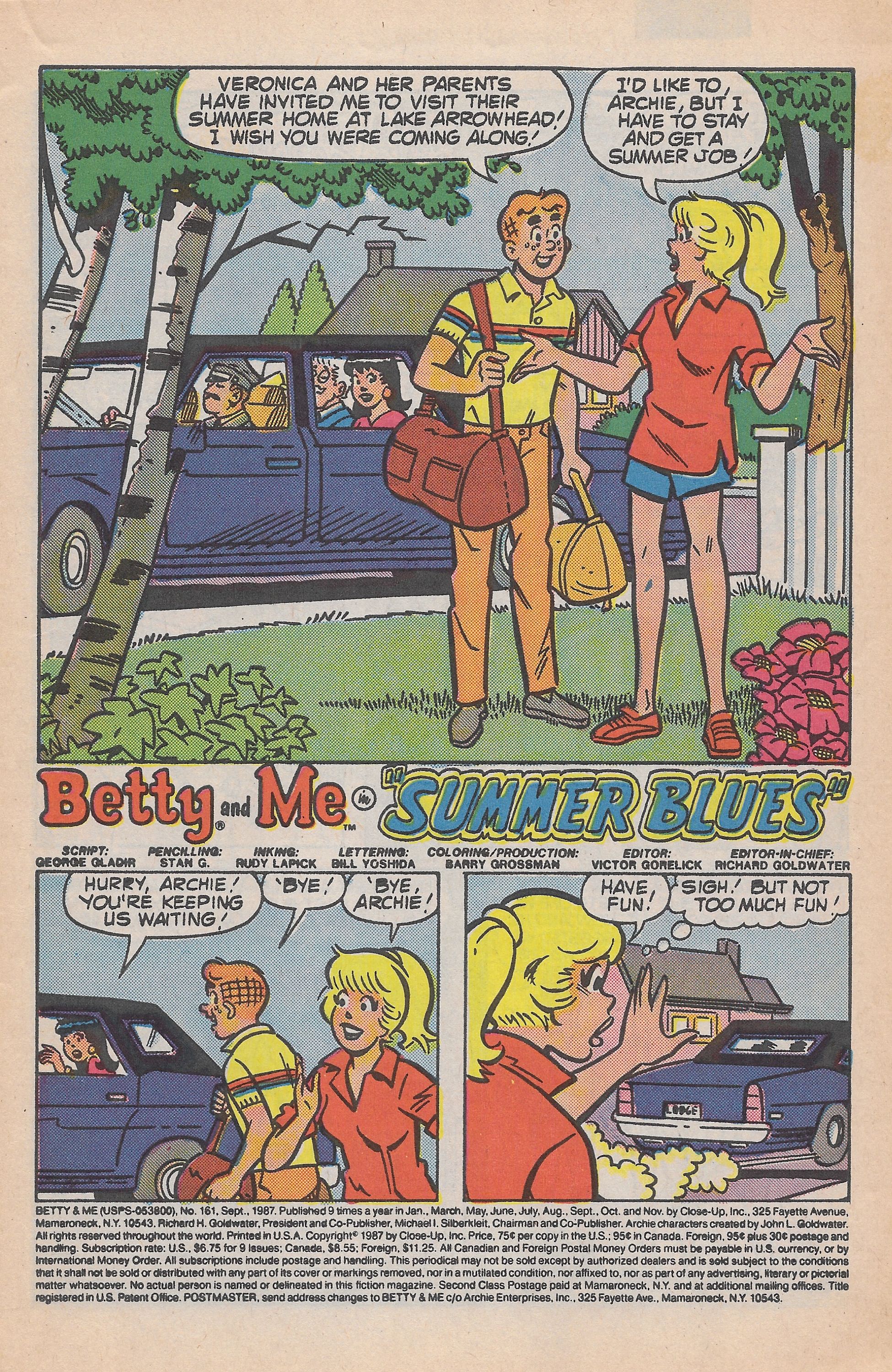 Read online Betty and Me comic -  Issue #161 - 3