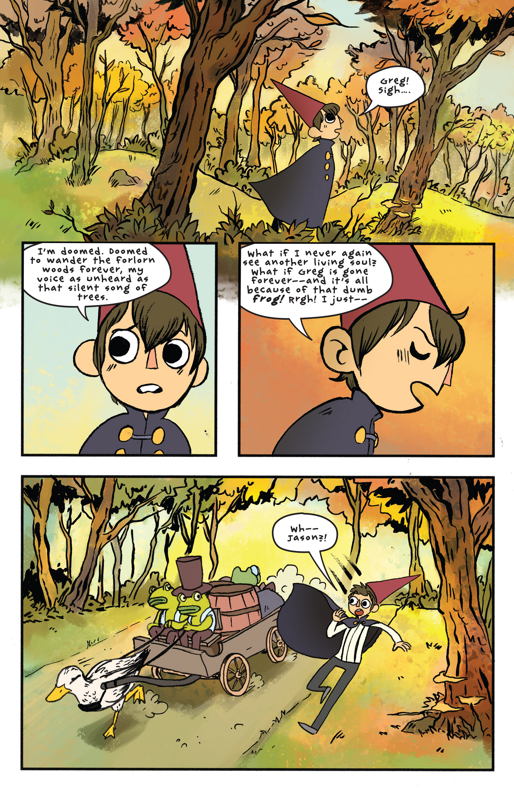 Read online Over the Garden Wall (2016) comic -  Issue #9 - 14