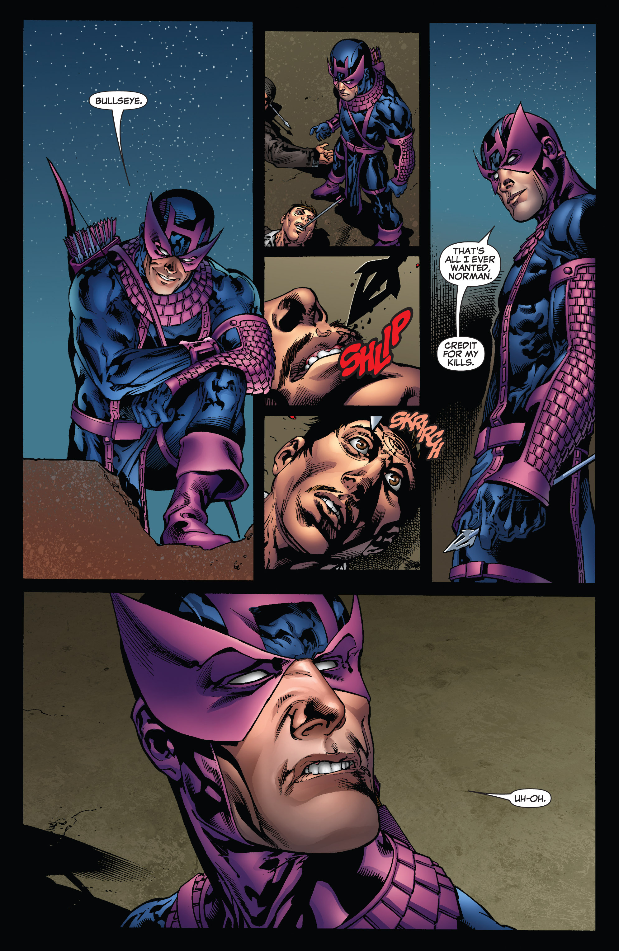 Read online Dark Reign: Hawkeye comic -  Issue #1 - 22