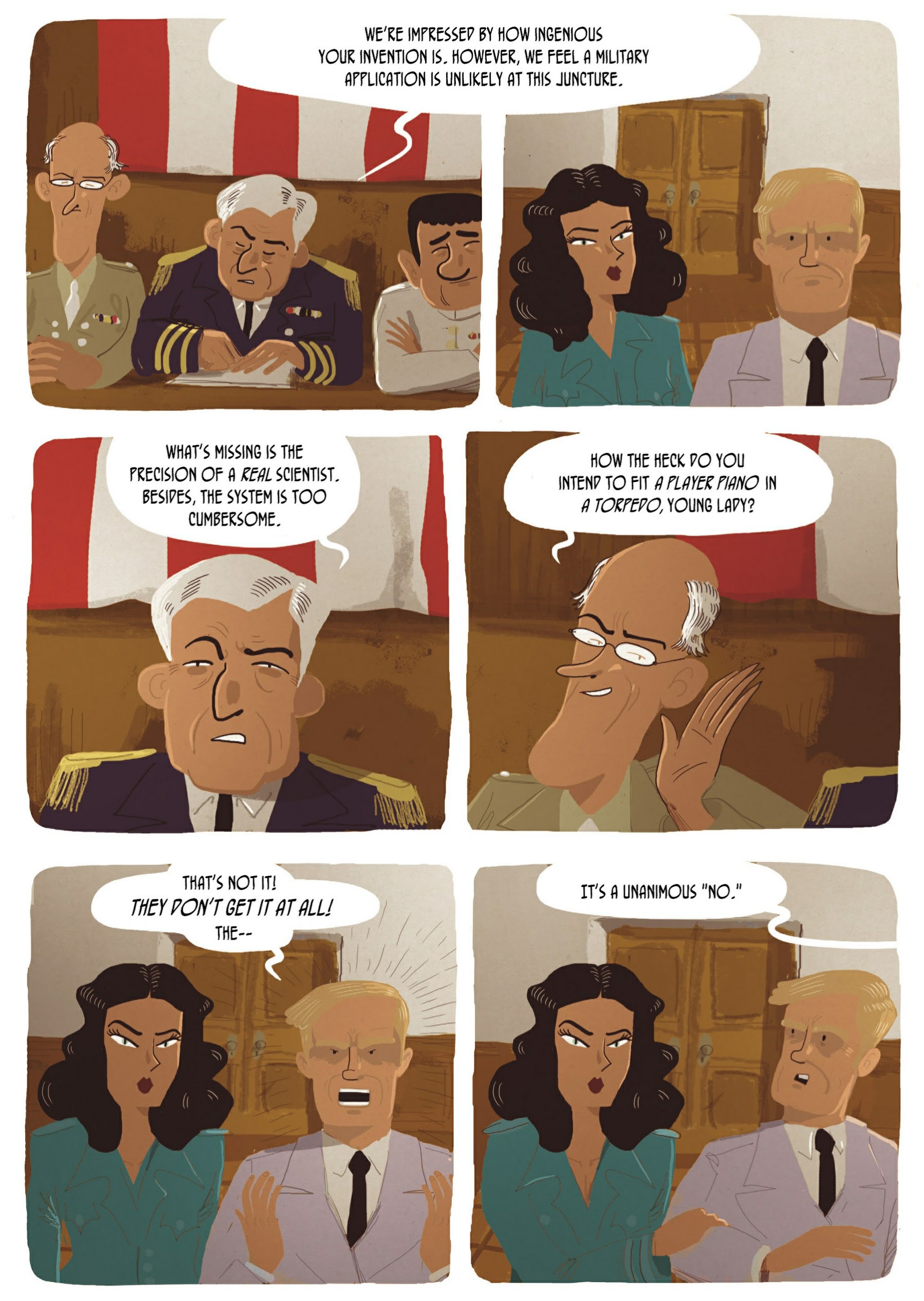 Read online Hedy Lamarr: An Incredible Life comic -  Issue # TPB (Part 2) - 27