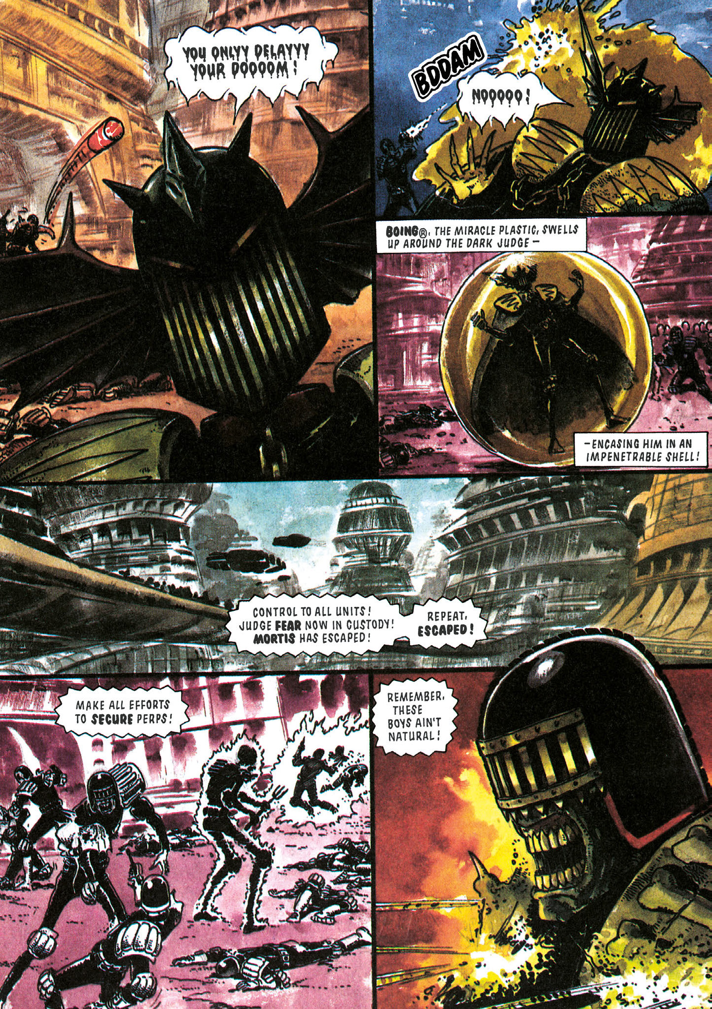 Read online Essential Judge Dredd: Necropolis comic -  Issue # TPB (Part 2) - 100