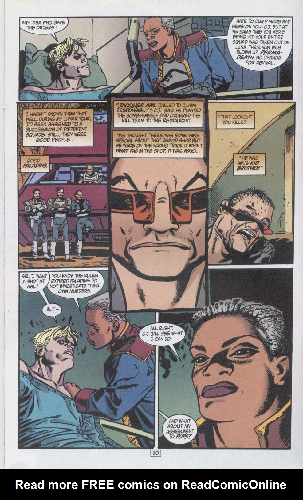 Read online Dead Corps(e) comic -  Issue #2 - 21