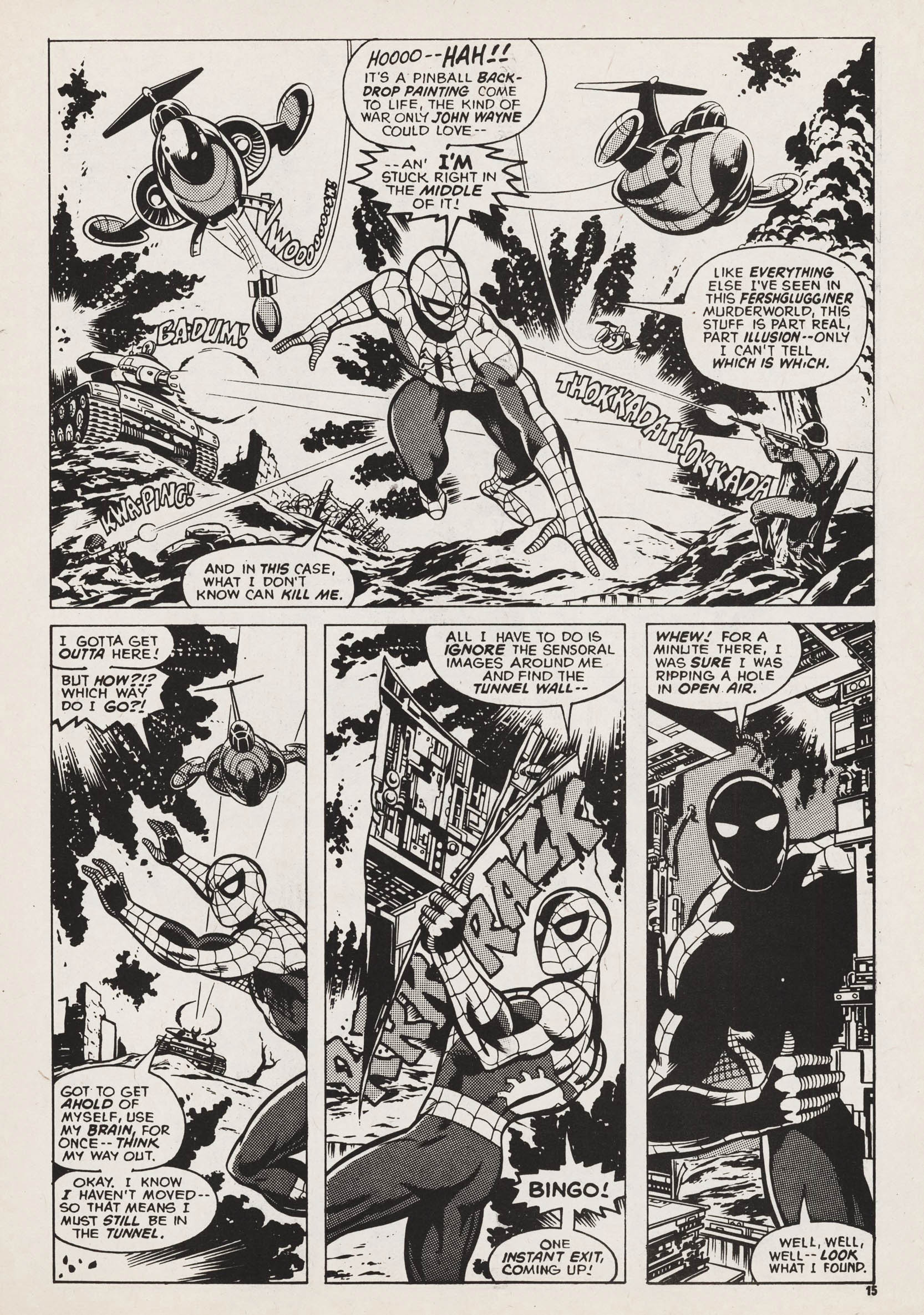 Read online Super Spider-Man and Captain Britain comic -  Issue #252 - 15