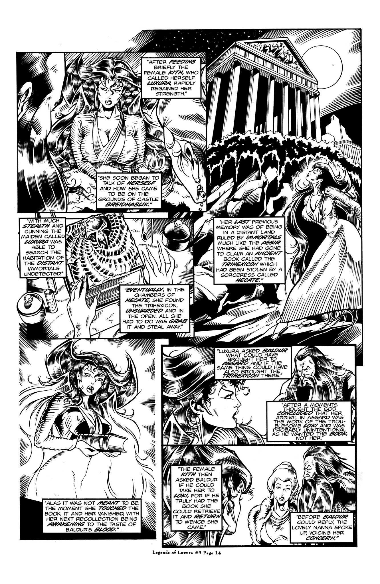 Read online Legends of Luxura comic -  Issue #3 - 16