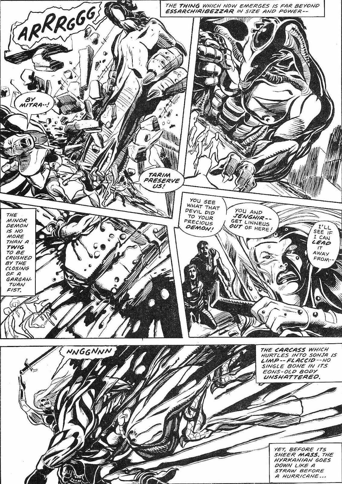The Savage Sword Of Conan issue 210 - Page 56