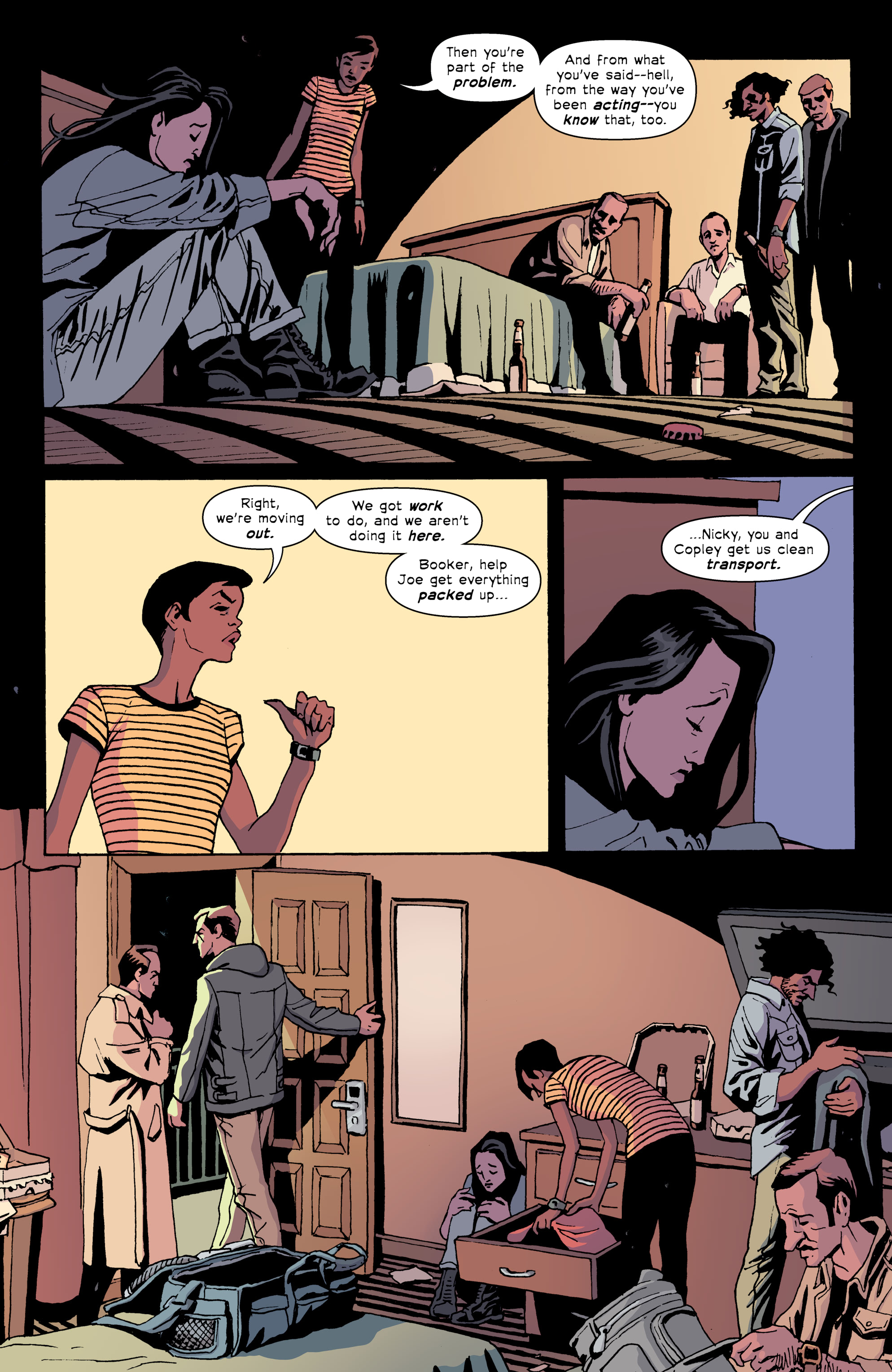 Read online The Old Guard: Force Multiplied comic -  Issue #5 - 36