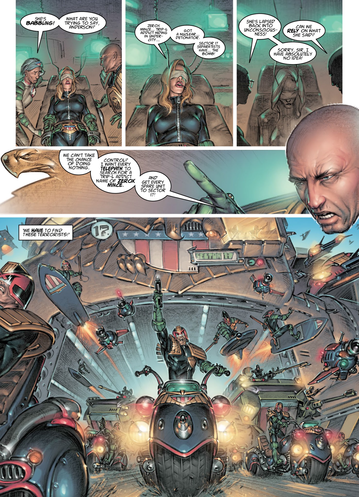 Read online Judge Anderson: The Psi Files comic -  Issue # TPB 5 - 214