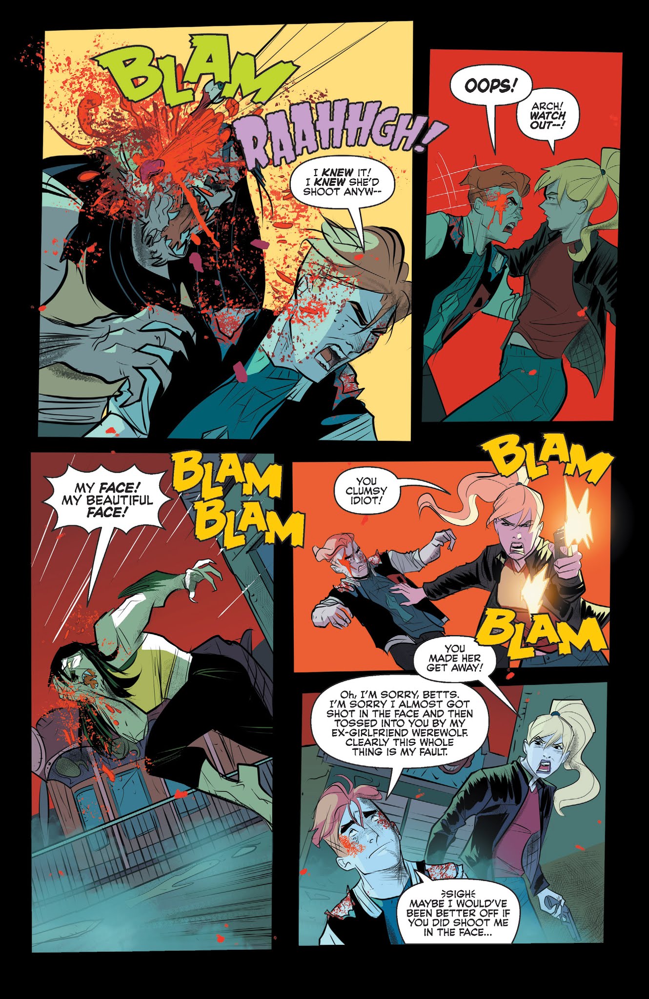 Read online Jughead The Hunger comic -  Issue #7 - 14