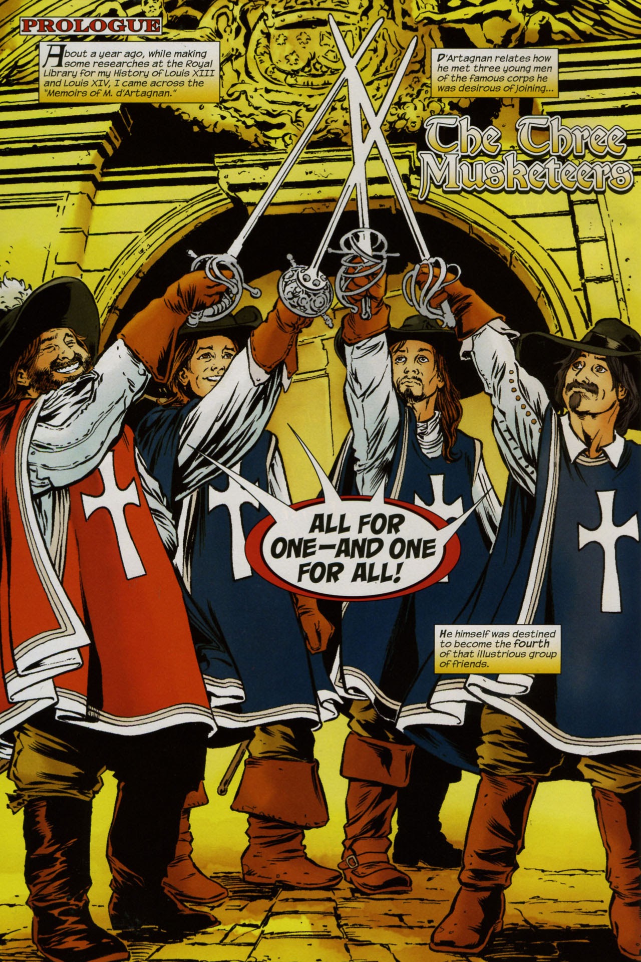 Read online The Man in the Iron Mask comic -  Issue #1 - 3