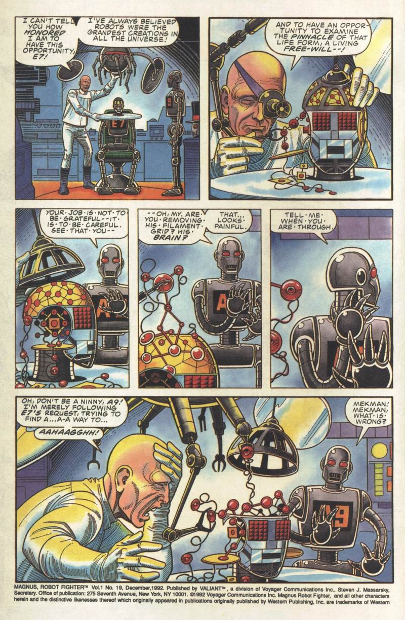 Read online Magnus Robot Fighter (1991) comic -  Issue #19 - 3