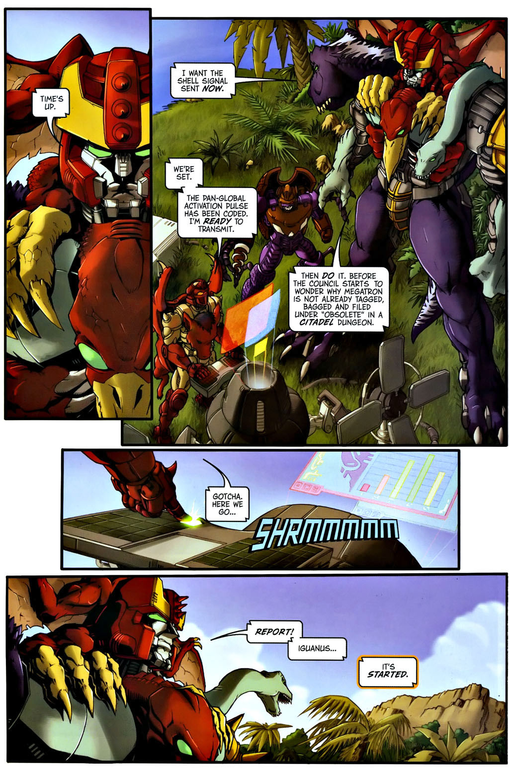 Read online Transformers, Beast Wars The Gathering comic Issue 1