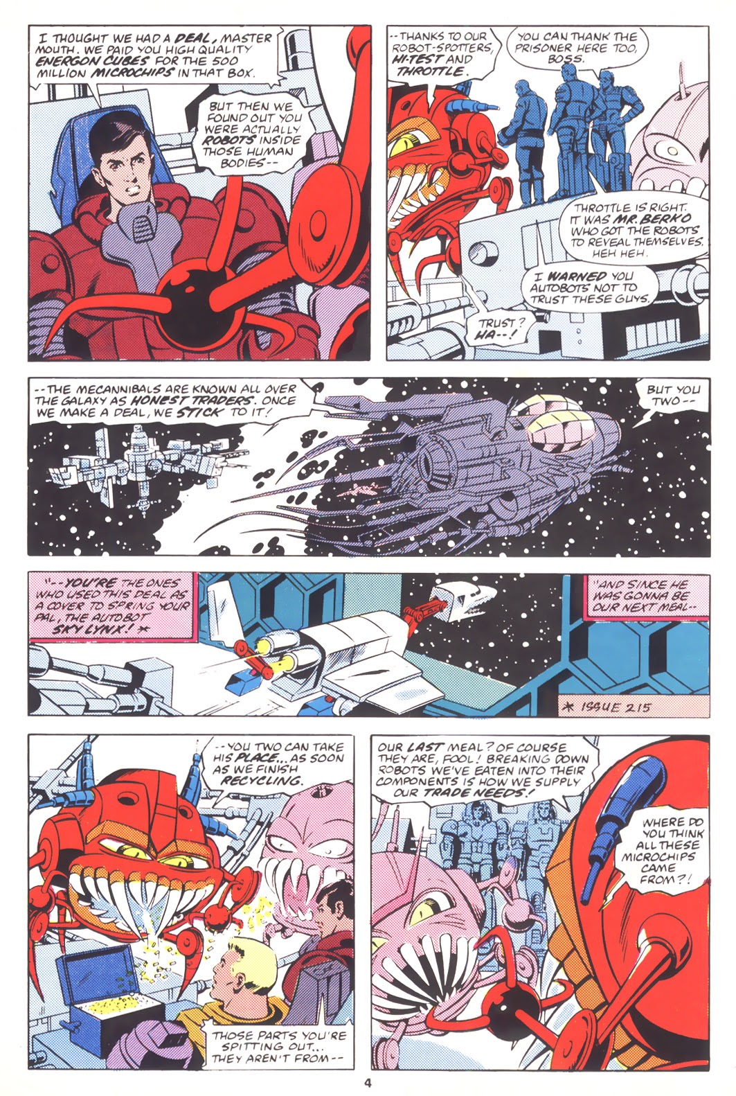 Read online The Transformers (UK) comic -  Issue #217 - 4