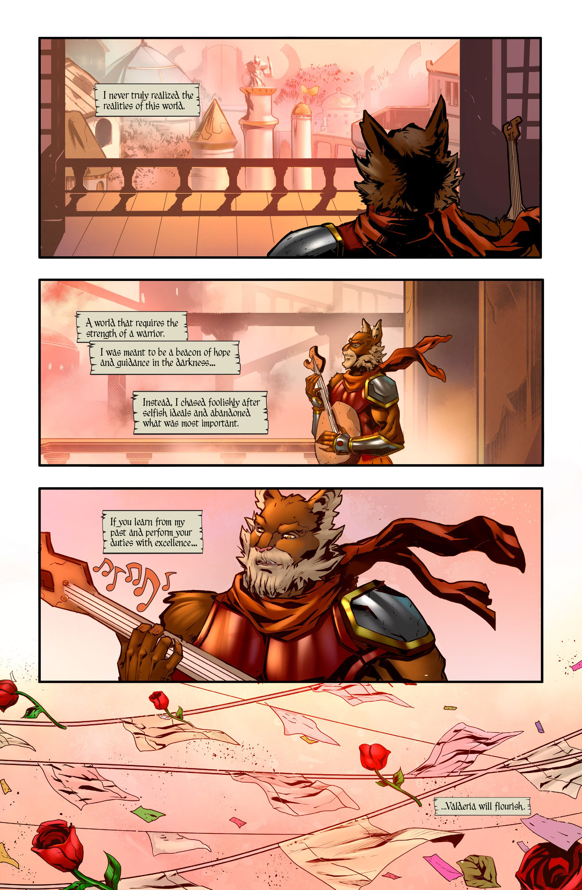 Read online Battlecats: Tales of Valderia comic -  Issue #2 - 4