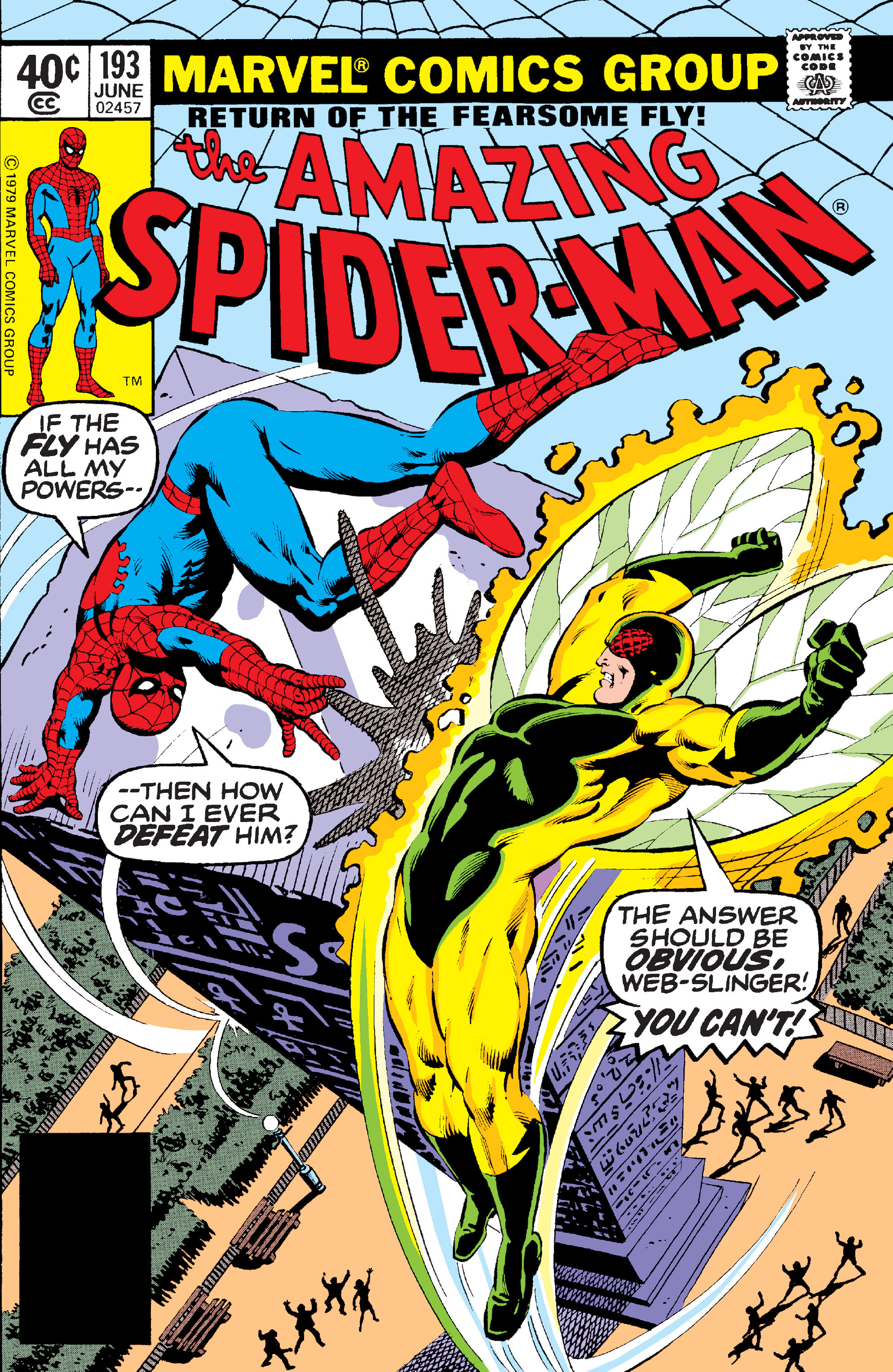 Read online The Amazing Spider-Man (1963) comic -  Issue #193 - 1