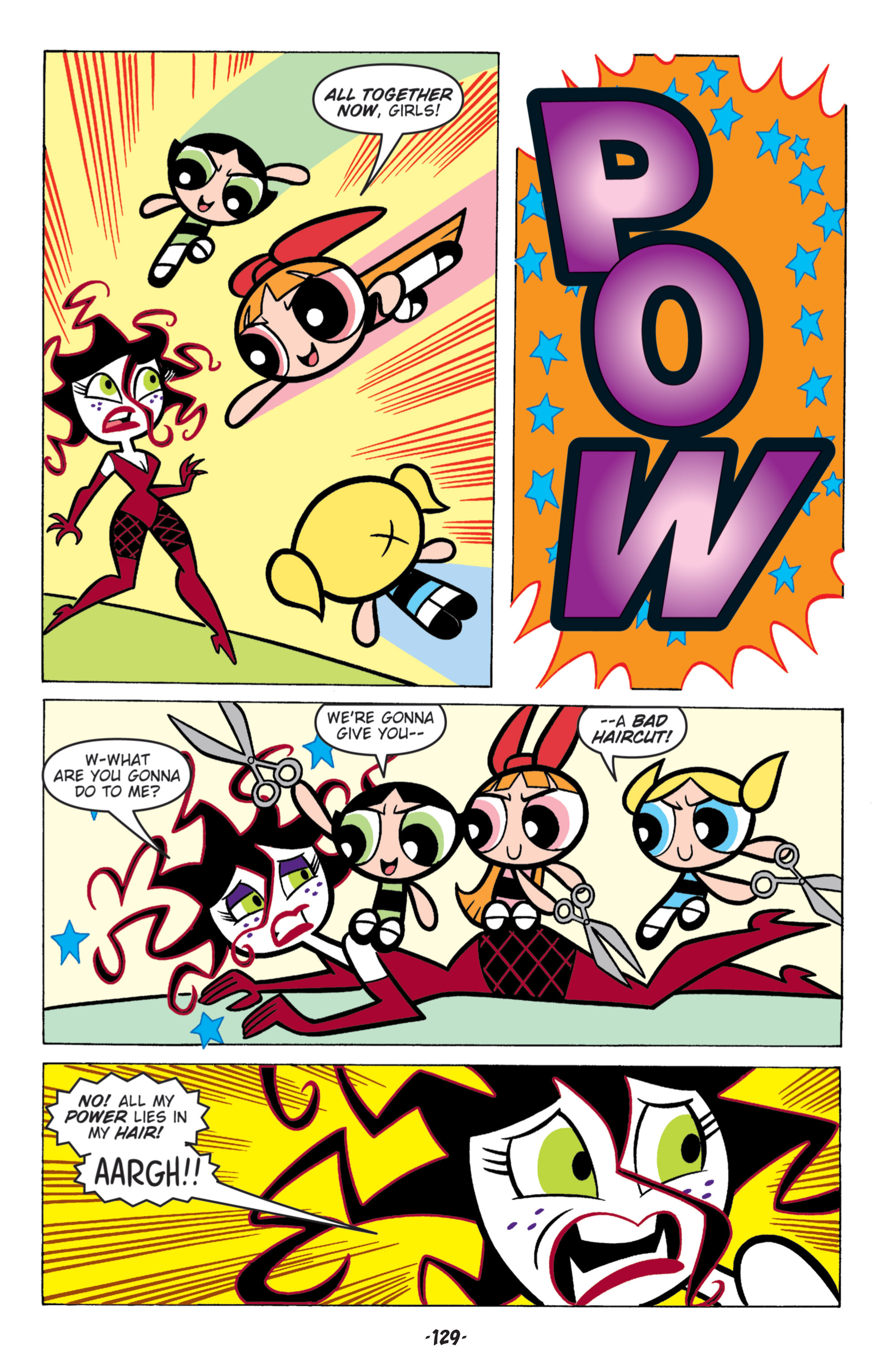 Read online Powerpuff Girls Classics comic -  Issue # TPB 3 - 130